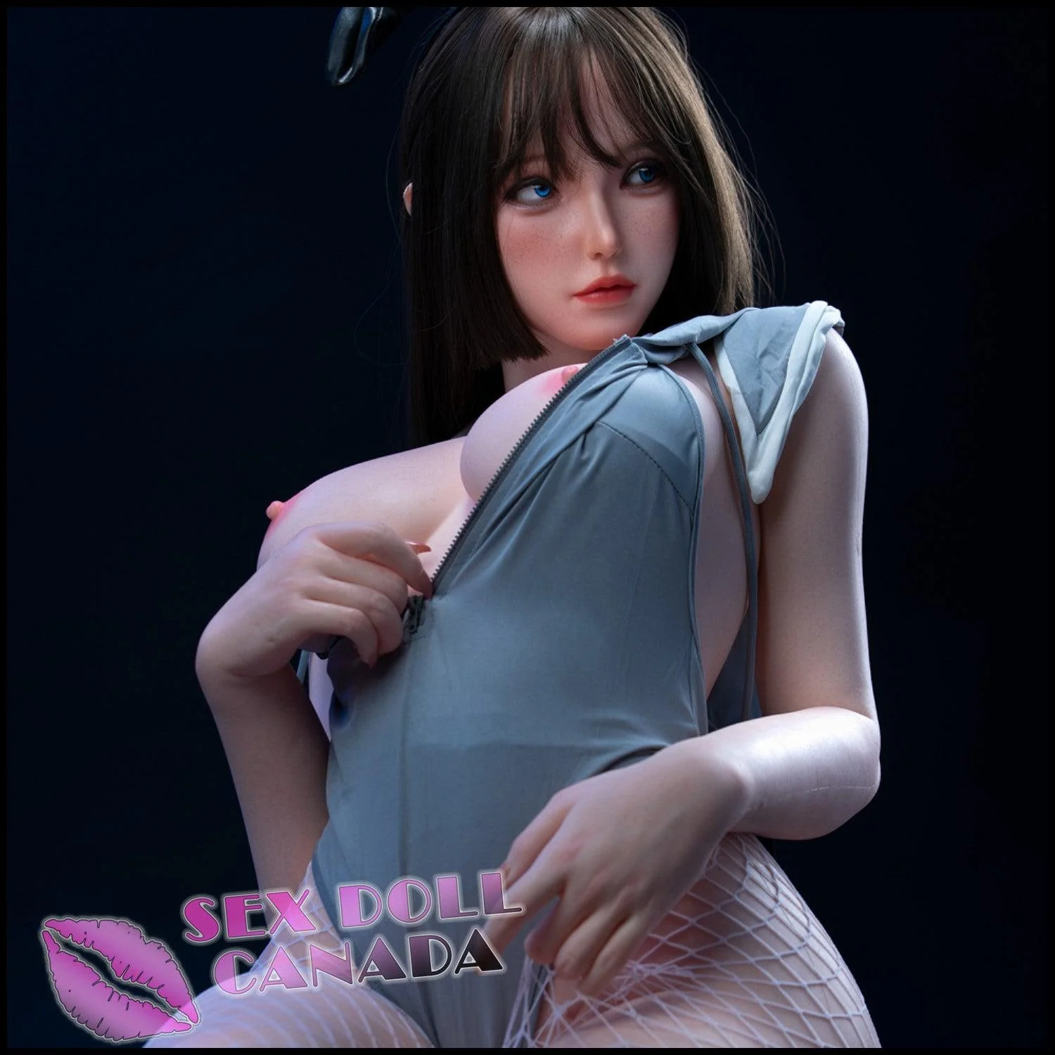 164 (5'5") H-Cup Yu (Head #S16) Full Silicone - IRONTECH Dolls - Image 12