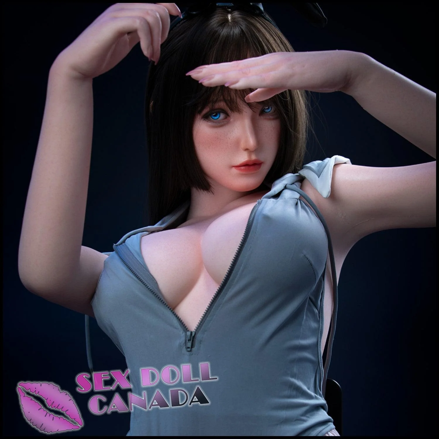 164 (5'5") H-Cup Yu (Head #S16) Full Silicone - IRONTECH Dolls - Image 16