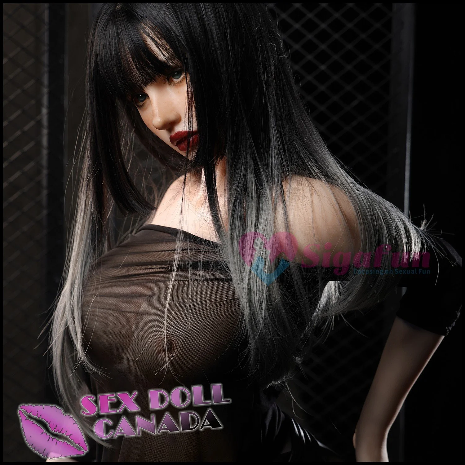 164 (5'5") I-Cup Cecily Dark Hair (Head #SG2) - Sigafun - Image 12