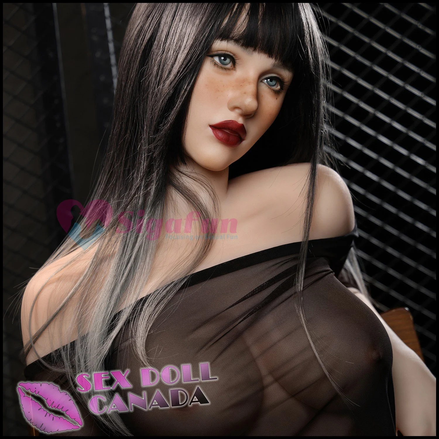 164 (5'5") I-Cup Cecily Dark Hair (Head #SG2) - Sigafun - Image 4
