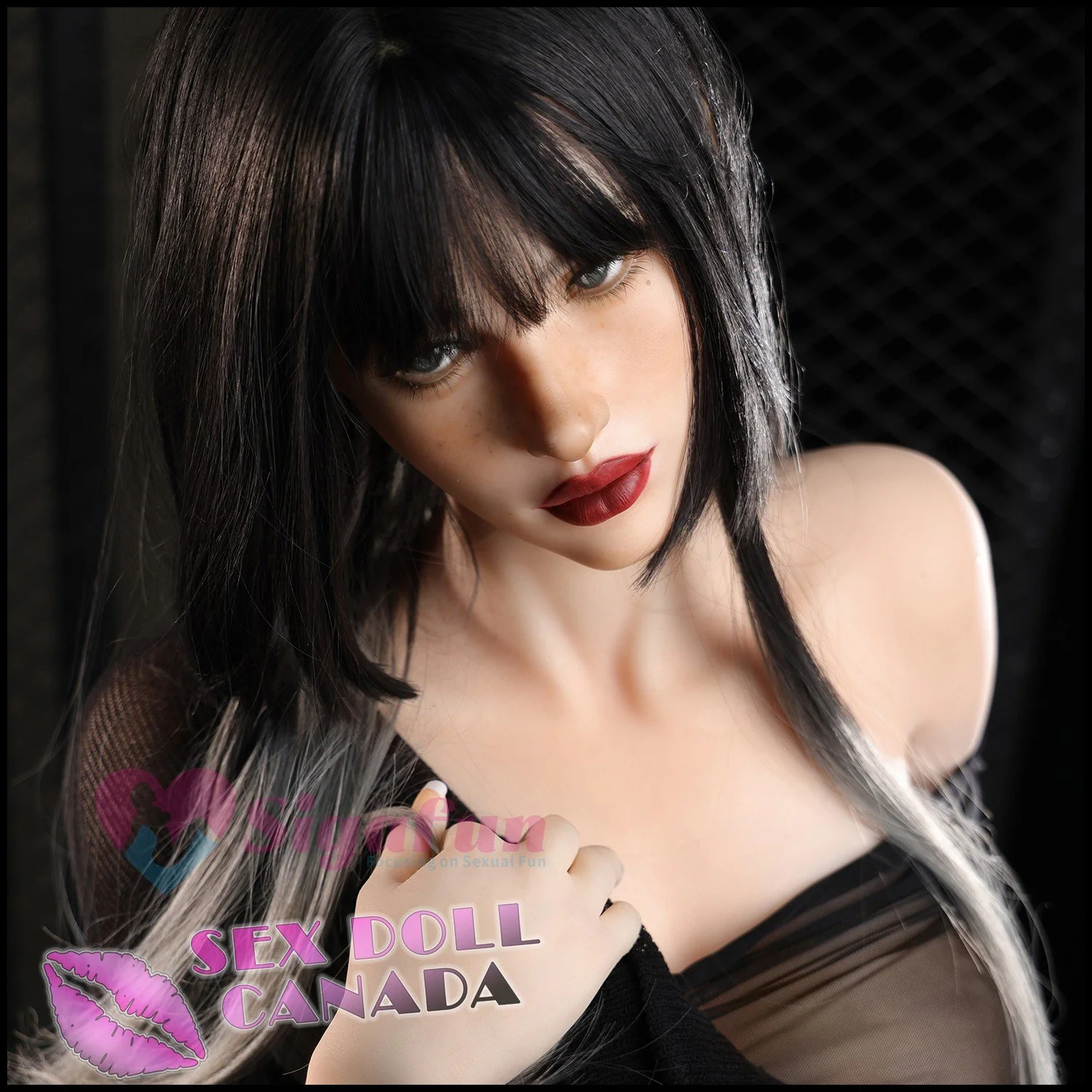 164 (5'5") I-Cup Cecily Dark Hair (Head #SG2) - Sigafun - Image 9
