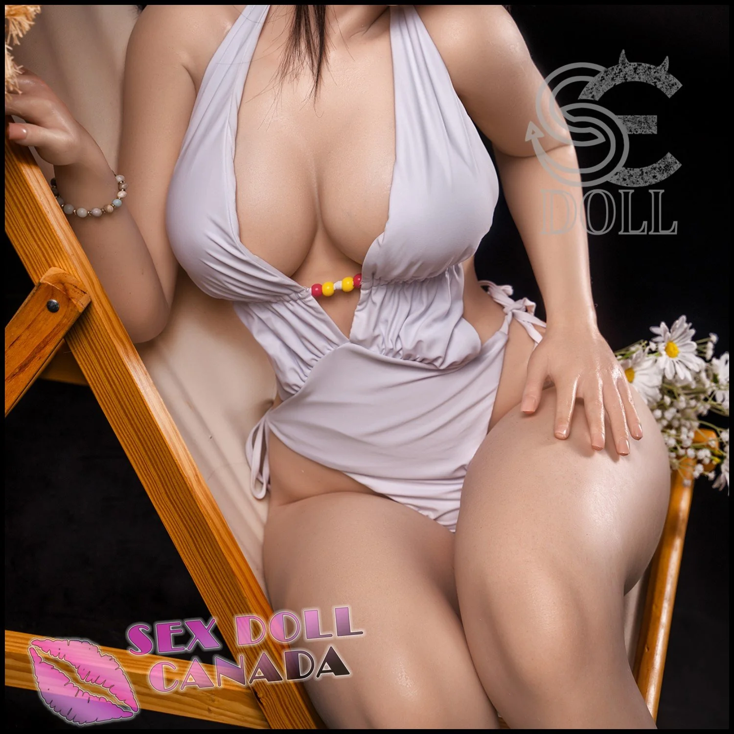 165 (5'5") C-Cup Annika (Head #068SO) Full Silicone - SE Doll - Image 15