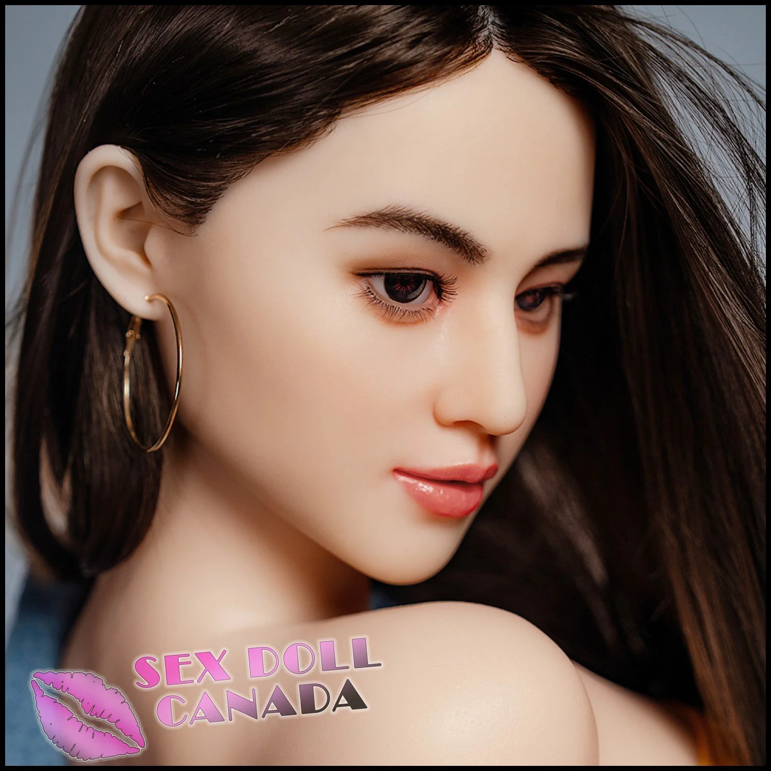 165 (5'5") C-Cup Crystal (Head #R13) Full Silicone - HR Doll - Image 21