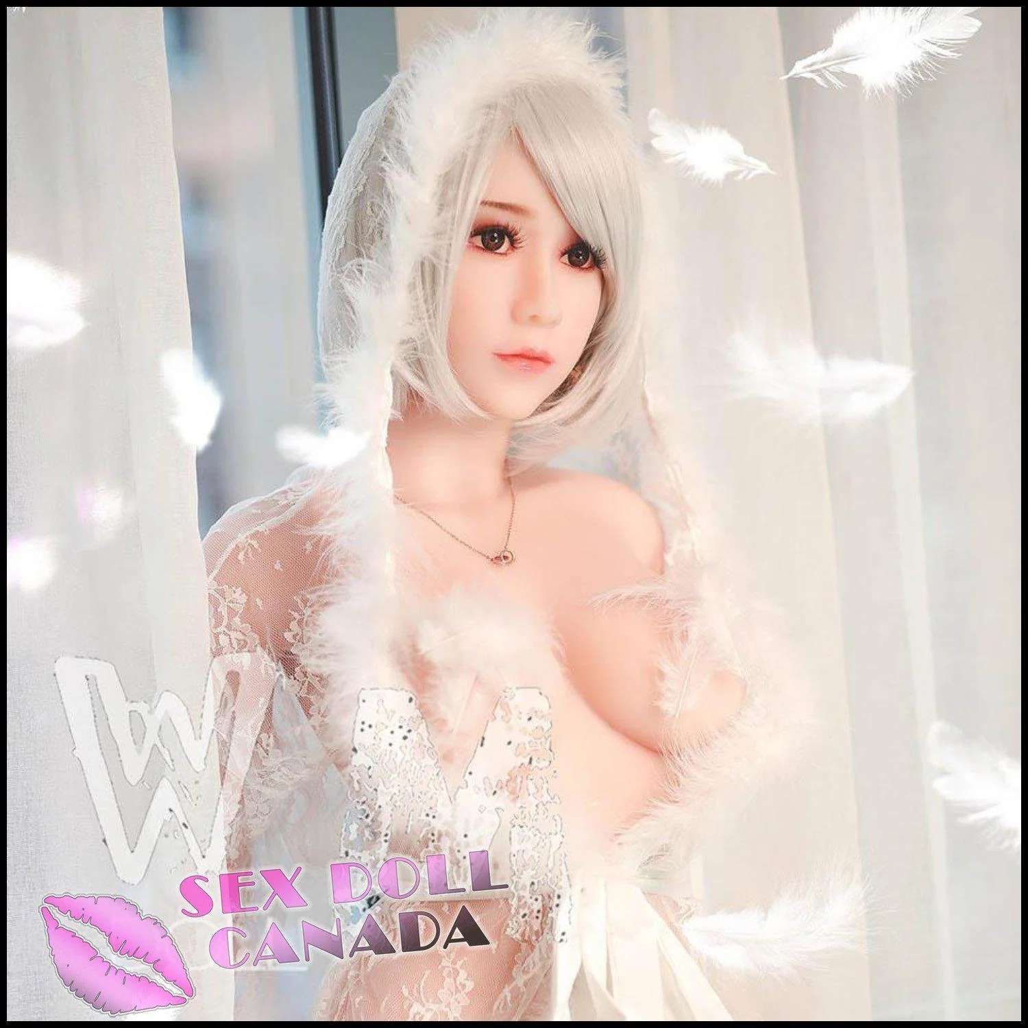 165 (5'5") D-Cup Dove (Head #85) - WM Doll - Image 8