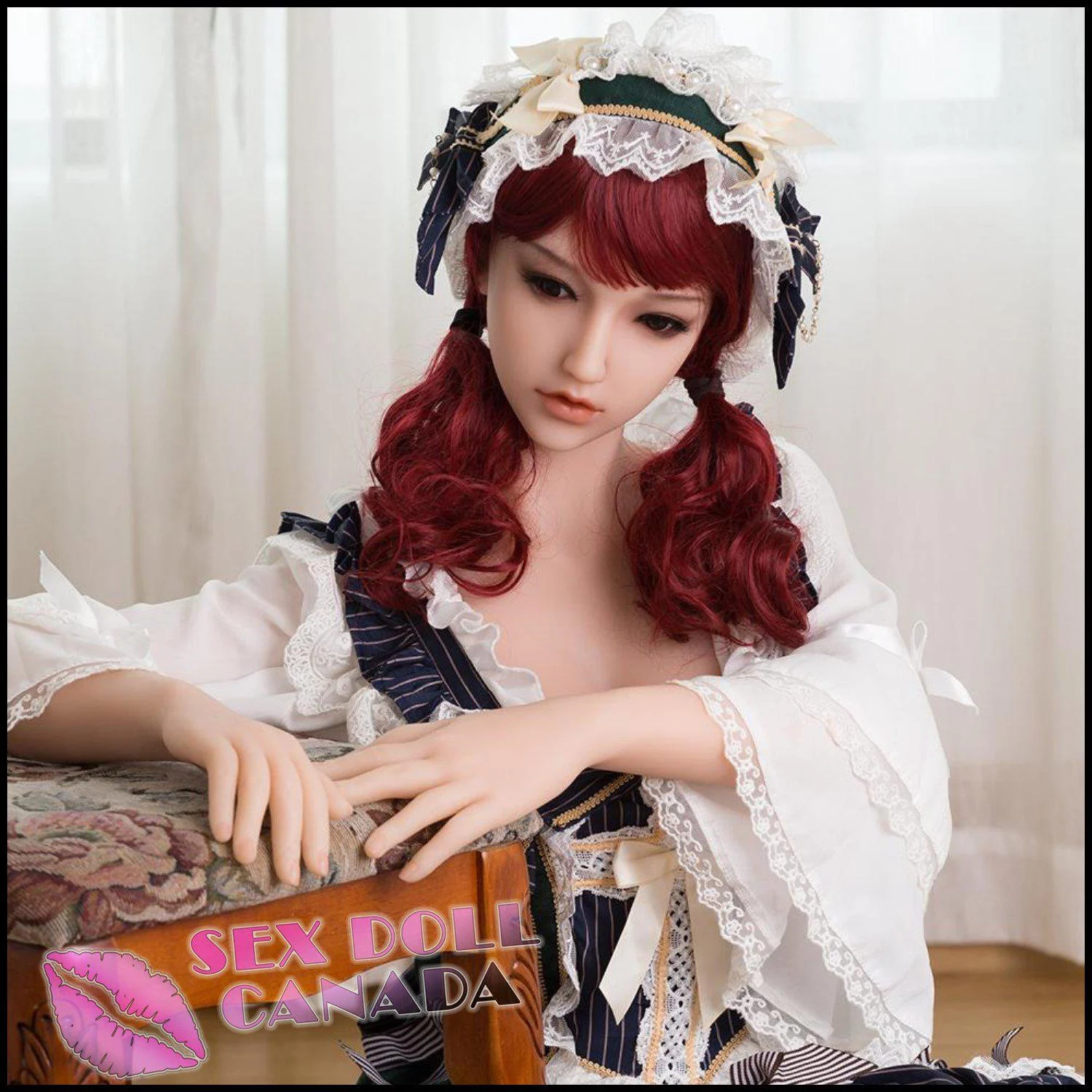 168 (5'6") D-Cup Reddish - Full Silicone - Sanhui Dolls - Image 11