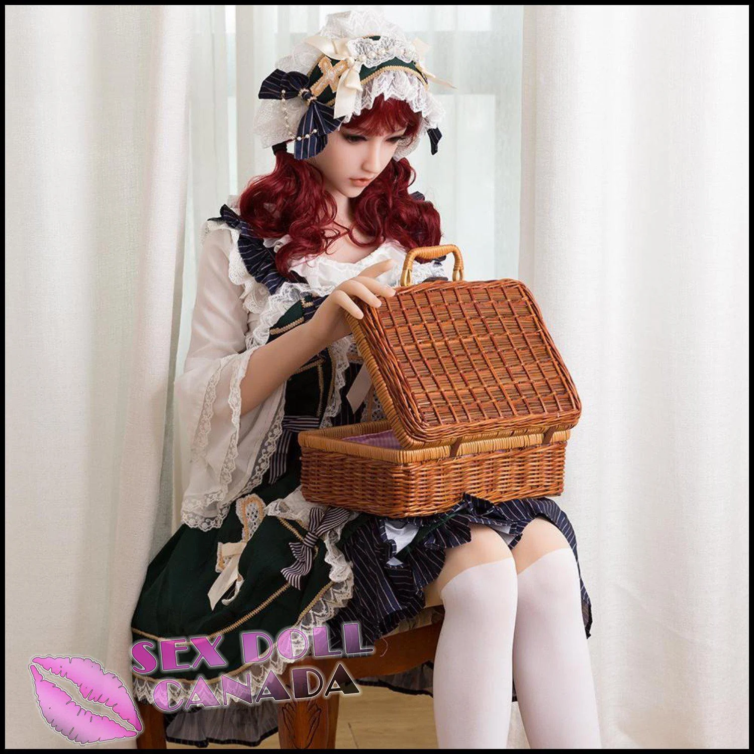 168 (5'6") D-Cup Reddish - Full Silicone - Sanhui Dolls - Image 5