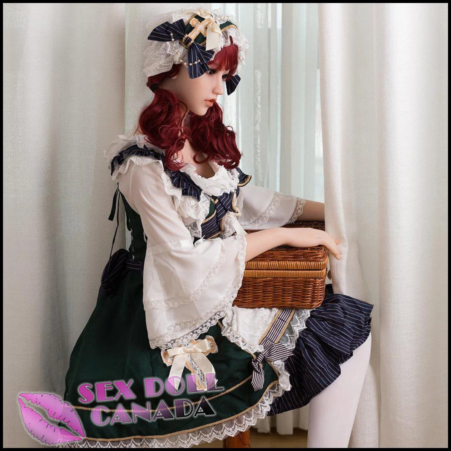 168 (5'6") D-Cup Reddish - Full Silicone - Sanhui Dolls - Image 6