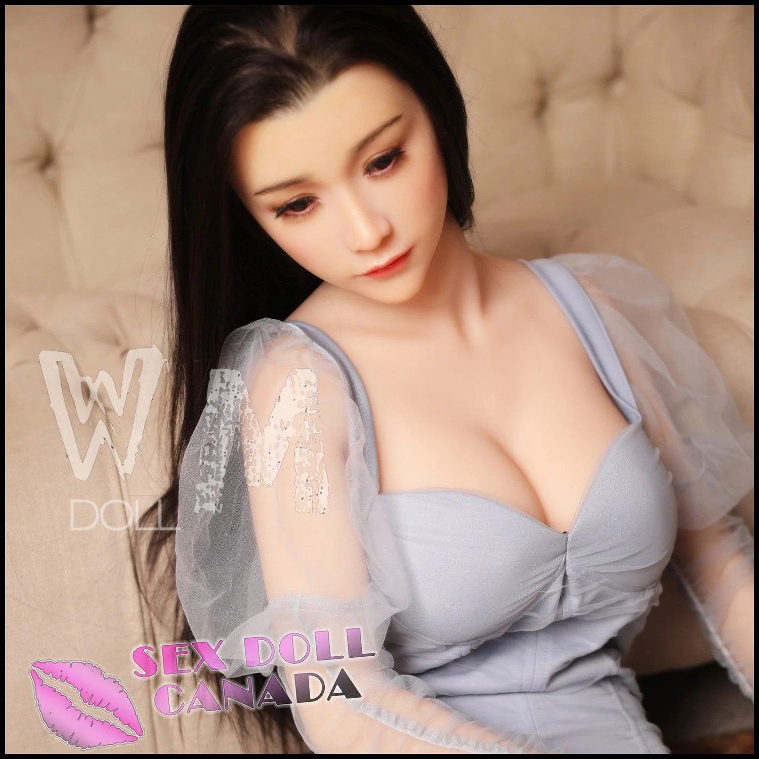 165 (5'5") D-Cup Sara (Silicone Head #11) - WM Doll - Image 9