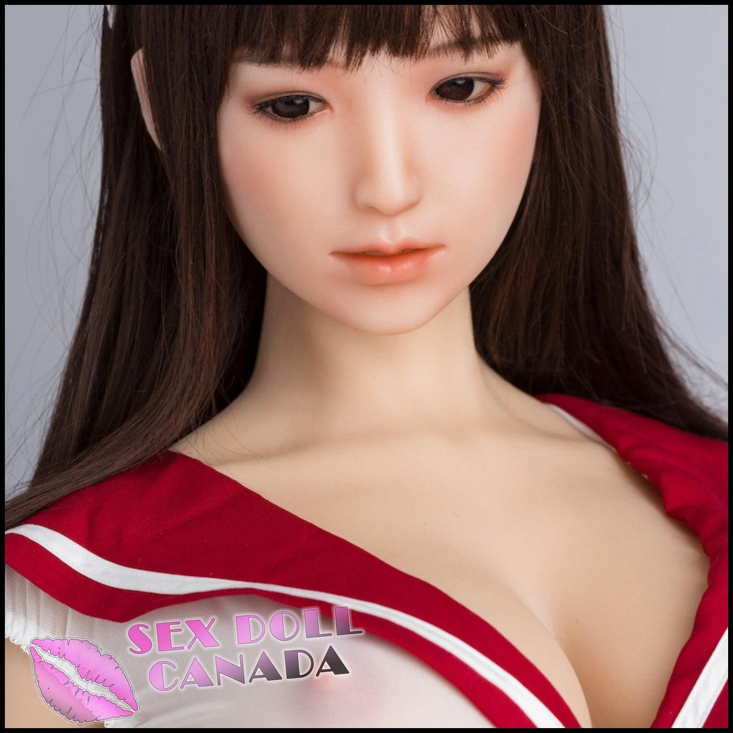 165 (5'5") D-Cup Tsubaki (Head #33) Full Silicone - Sanhui Dolls - Image 14