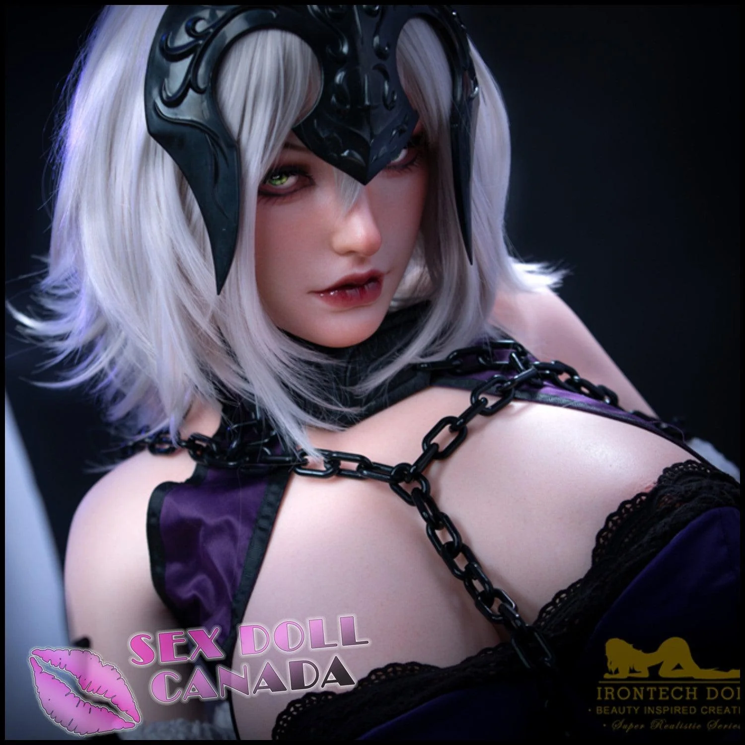 165 (5'5") I-Cup Eva (Head #S15) Full Silicone - IRONTECH Dolls - Image 7