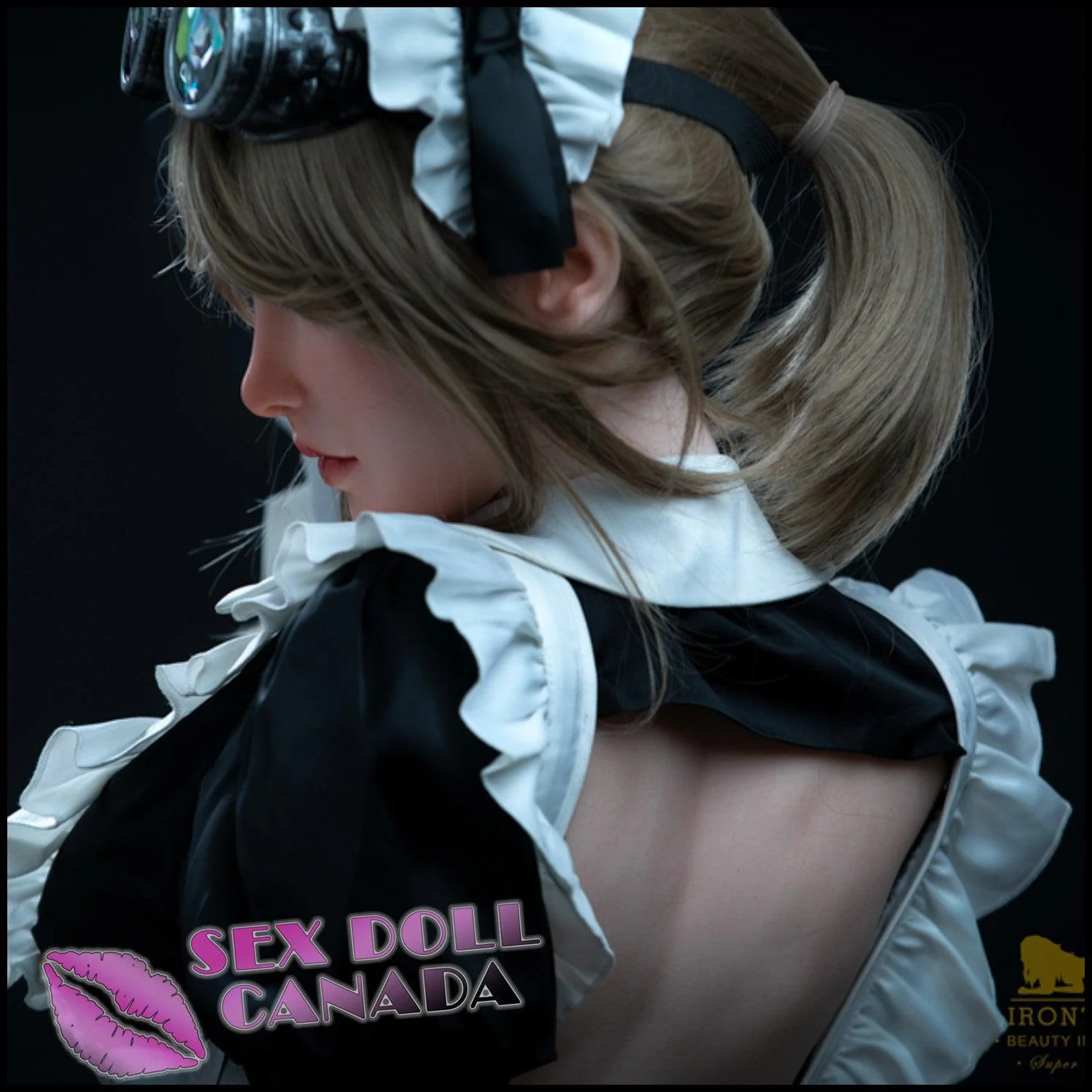 165 (5'5") I-Cup Eva Servant (Head #S15) Full Silicone - IRONTECH Dolls - Image 8