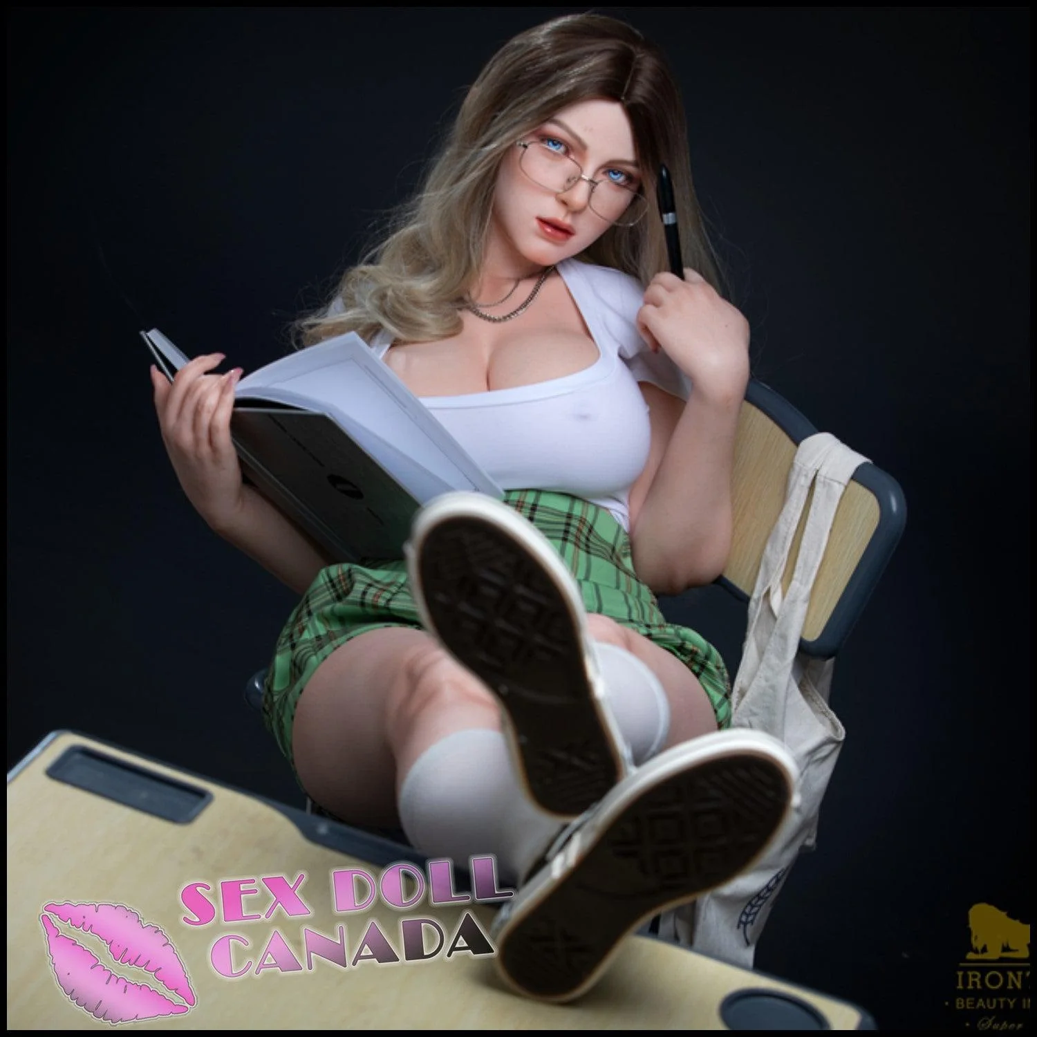 165 (5'5") I-Cup Fenny (Head #S29) Full Silicone - IRONTECH Dolls - Image 13