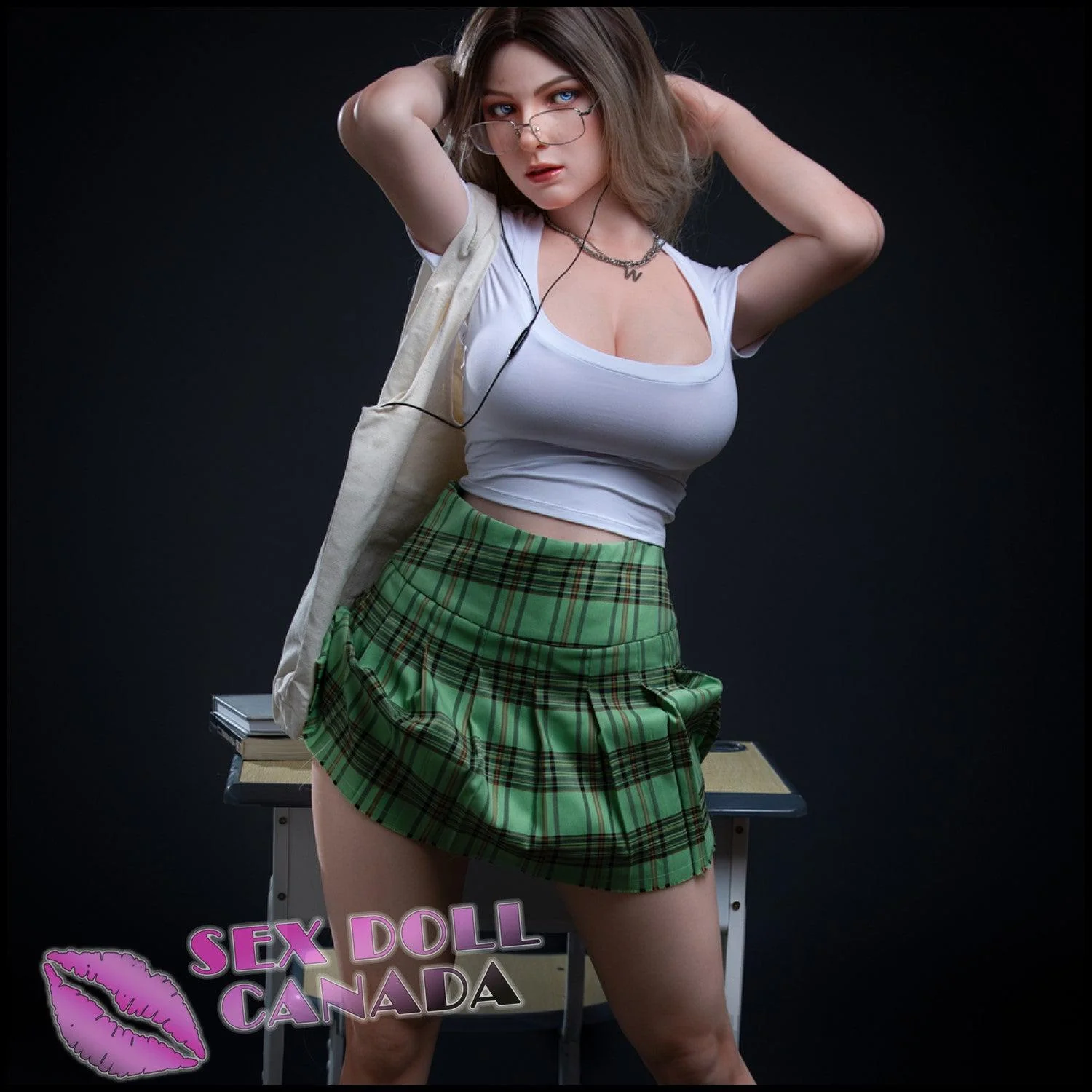 165 (5'5") I-Cup Fenny (Head #S29) Full Silicone - IRONTECH Dolls - Image 4