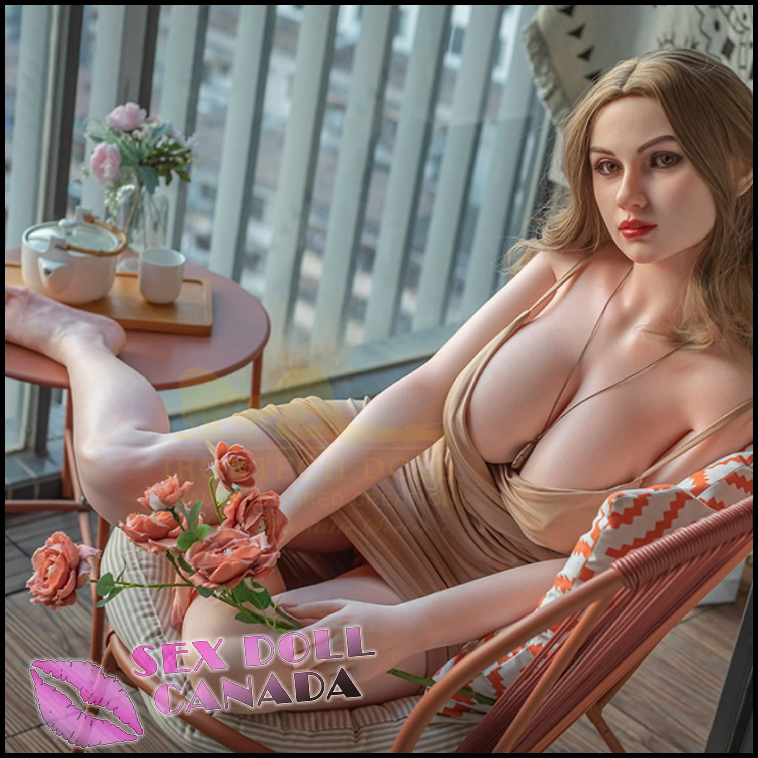 165 (5'5") I-Cup Tina (Head #S45) Full Silicone - IRONTECH Dolls - Image 19