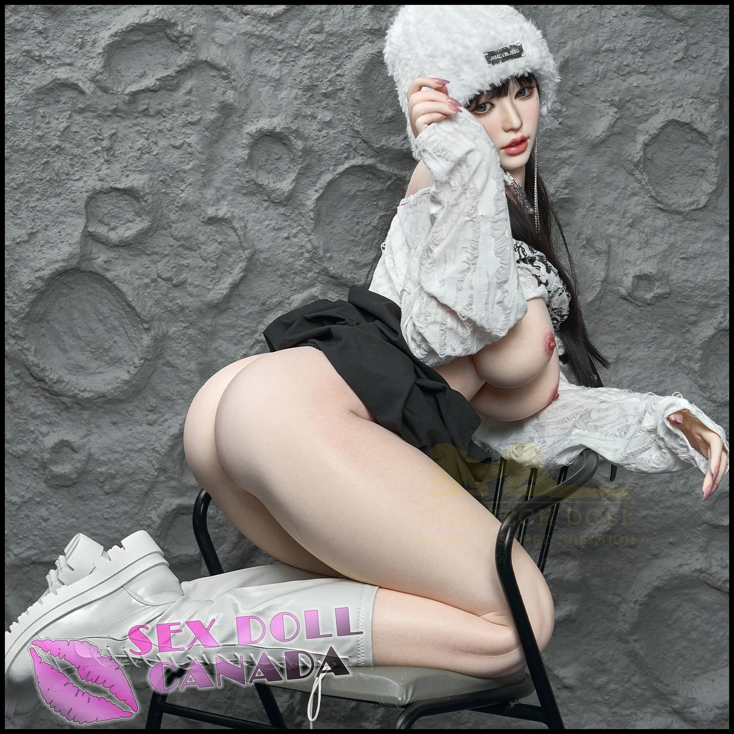 165 (5'5") I-Cup Yuna (Head #T1) Wonder Dolly Full Silicone - IRONTECH Dolls - Image 5