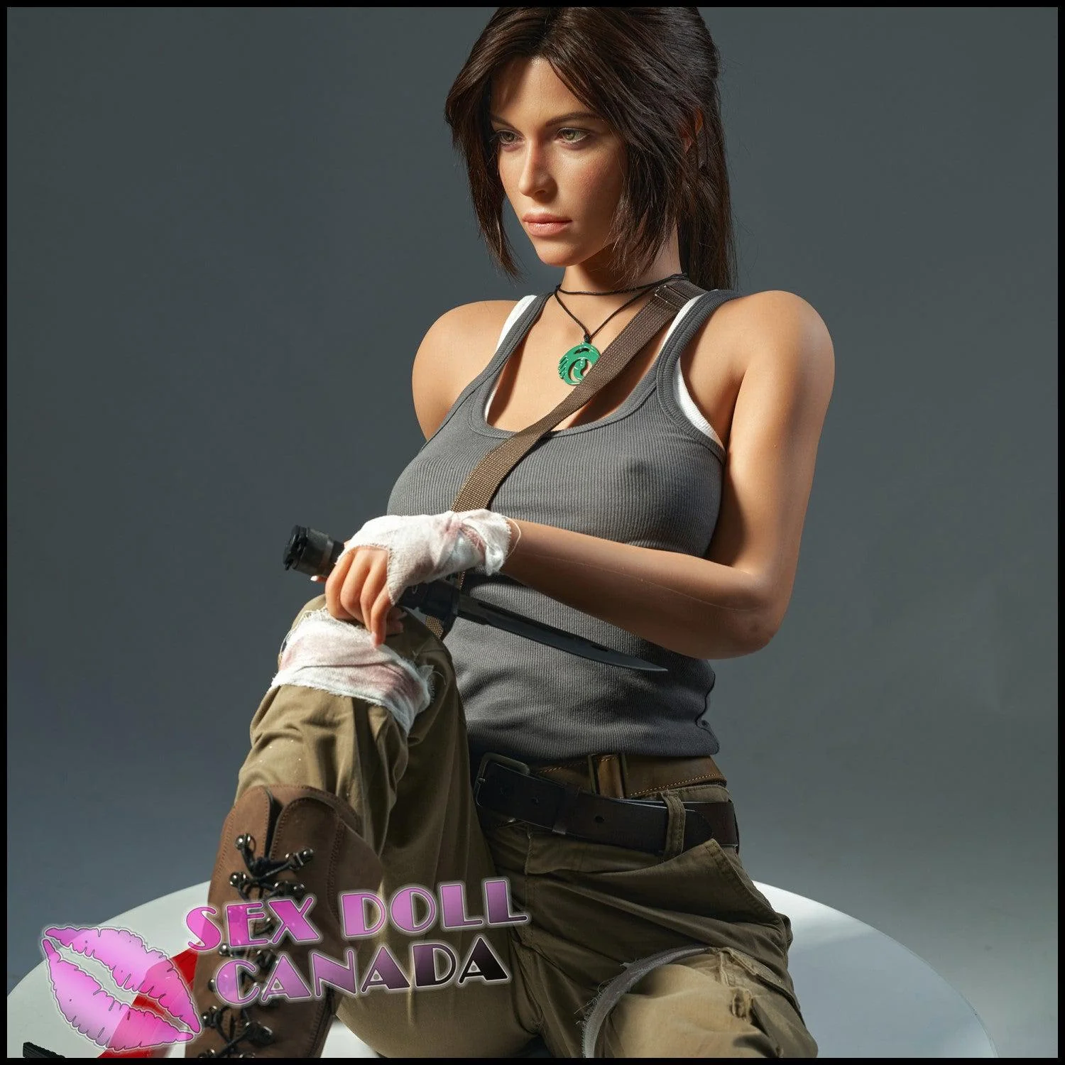 166 (5'5") G-Cup Adventure Lady - Full Silicone - Game Lady - Image 15