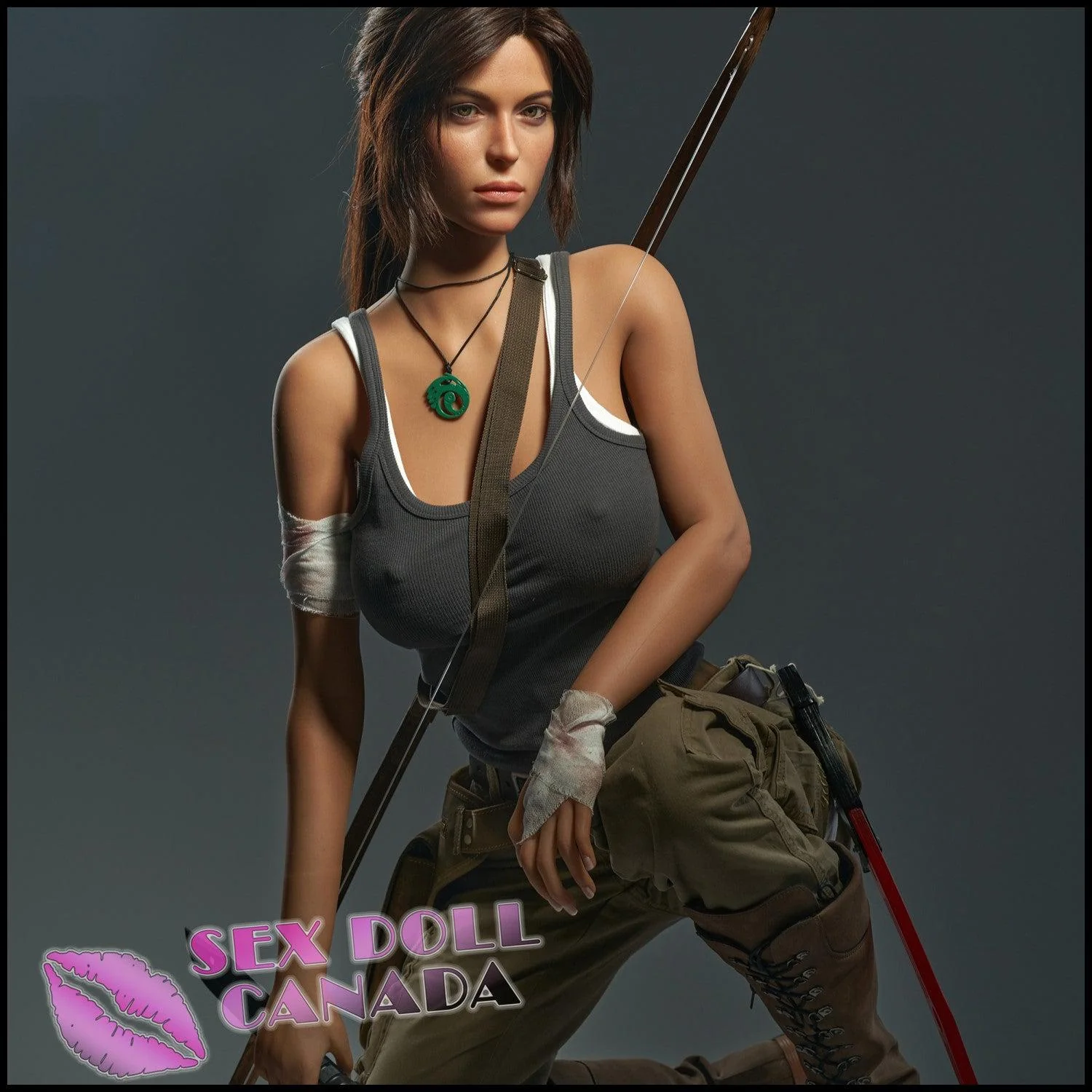 166 (5'5") G-Cup Adventure Lady - Full Silicone - Game Lady - Image 8