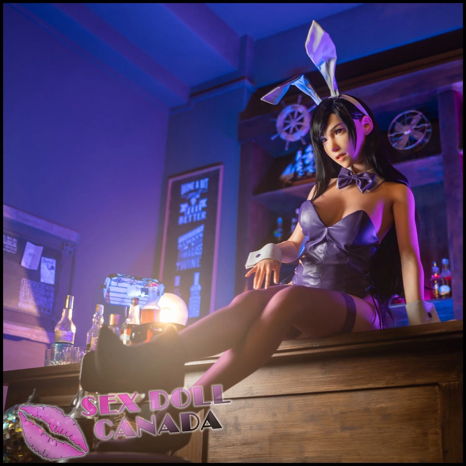 167 (5'6") D-Cup Fantasy Lady Movable Jaw - Full Silicone - Game Lady - Image 11