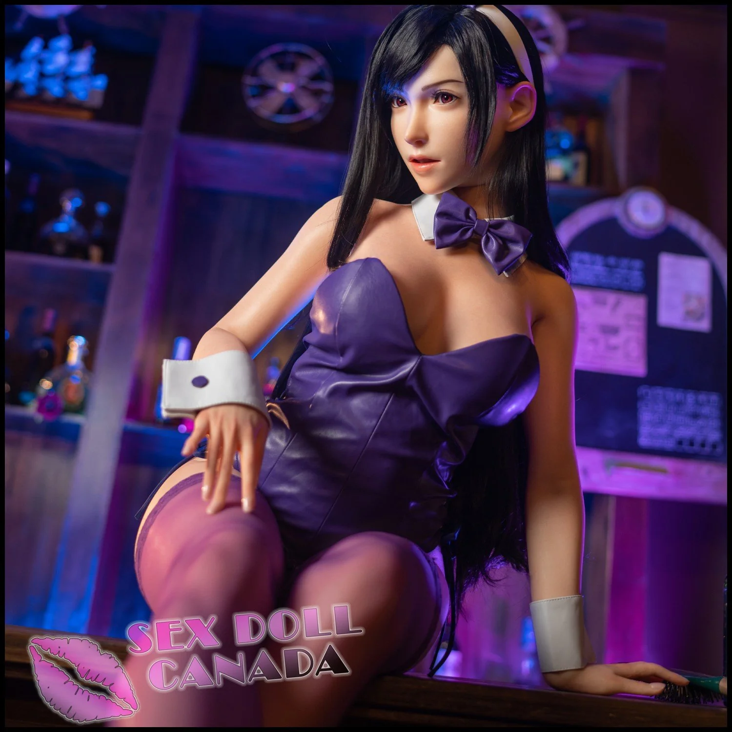 167 (5'6") D-Cup Fantasy Lady Movable Jaw - Full Silicone - Game Lady - Image 16