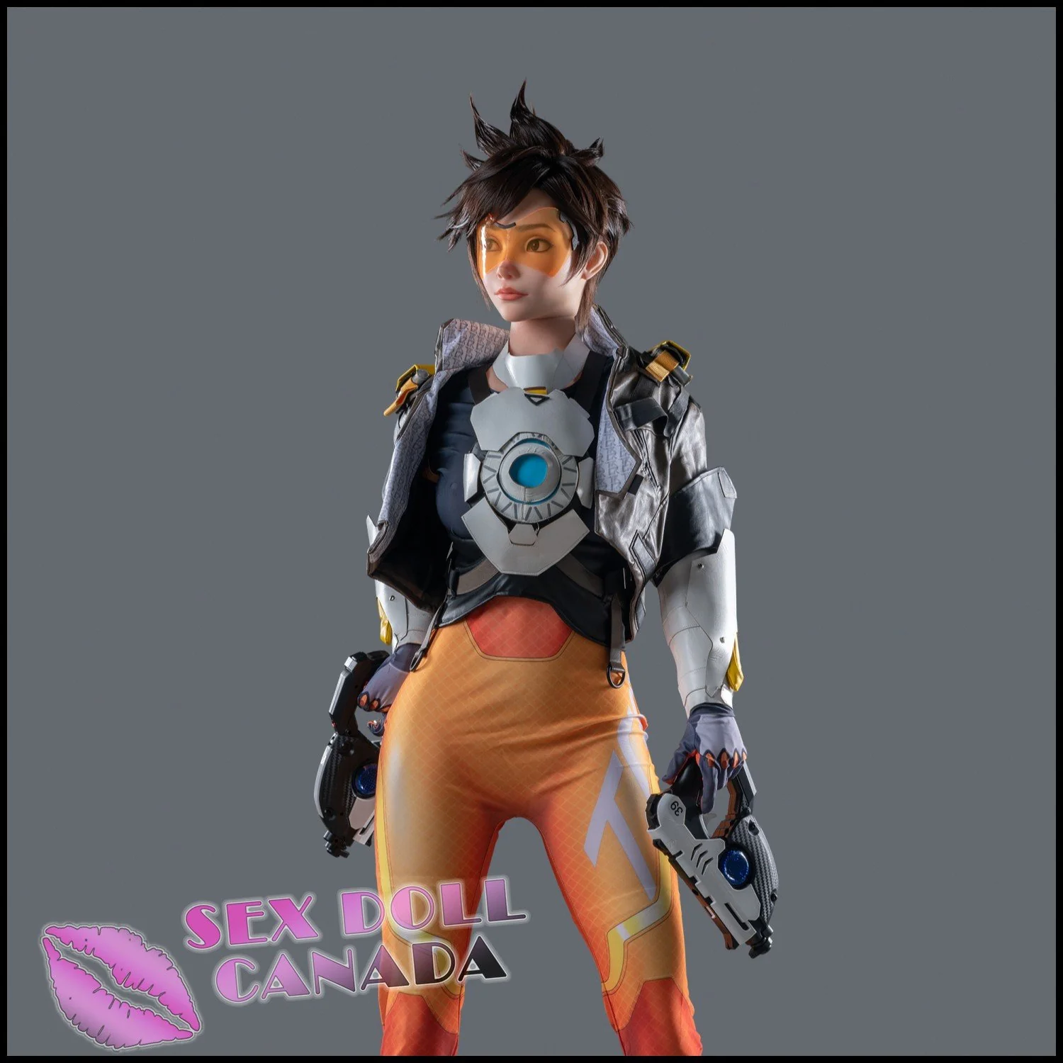 167 (5'6") D-Cup Tracer - Full Silicone - Game Lady - Image 12