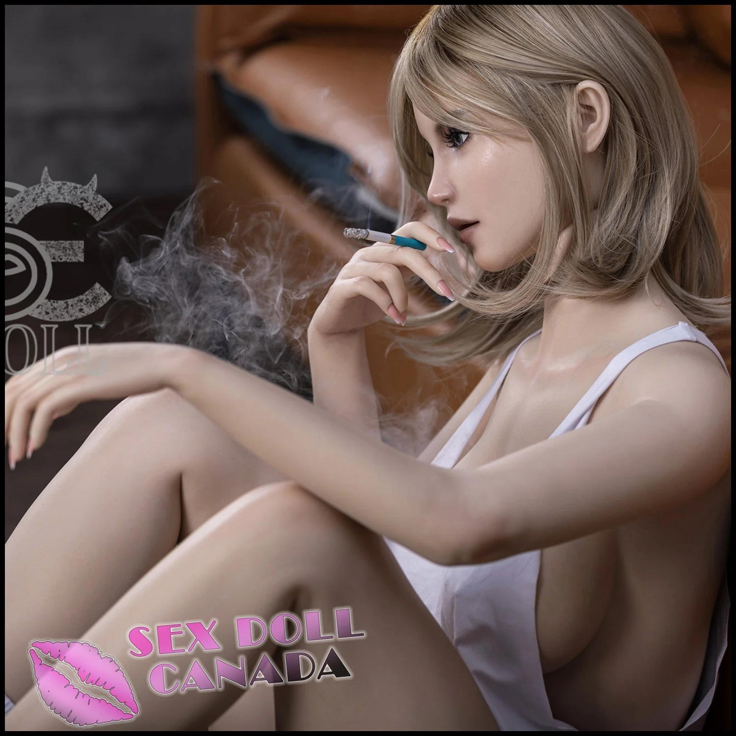 167 (5'6") E-Cup Jenny Blonde (Head #088SO) Full Silicone - SE Doll - Image 17