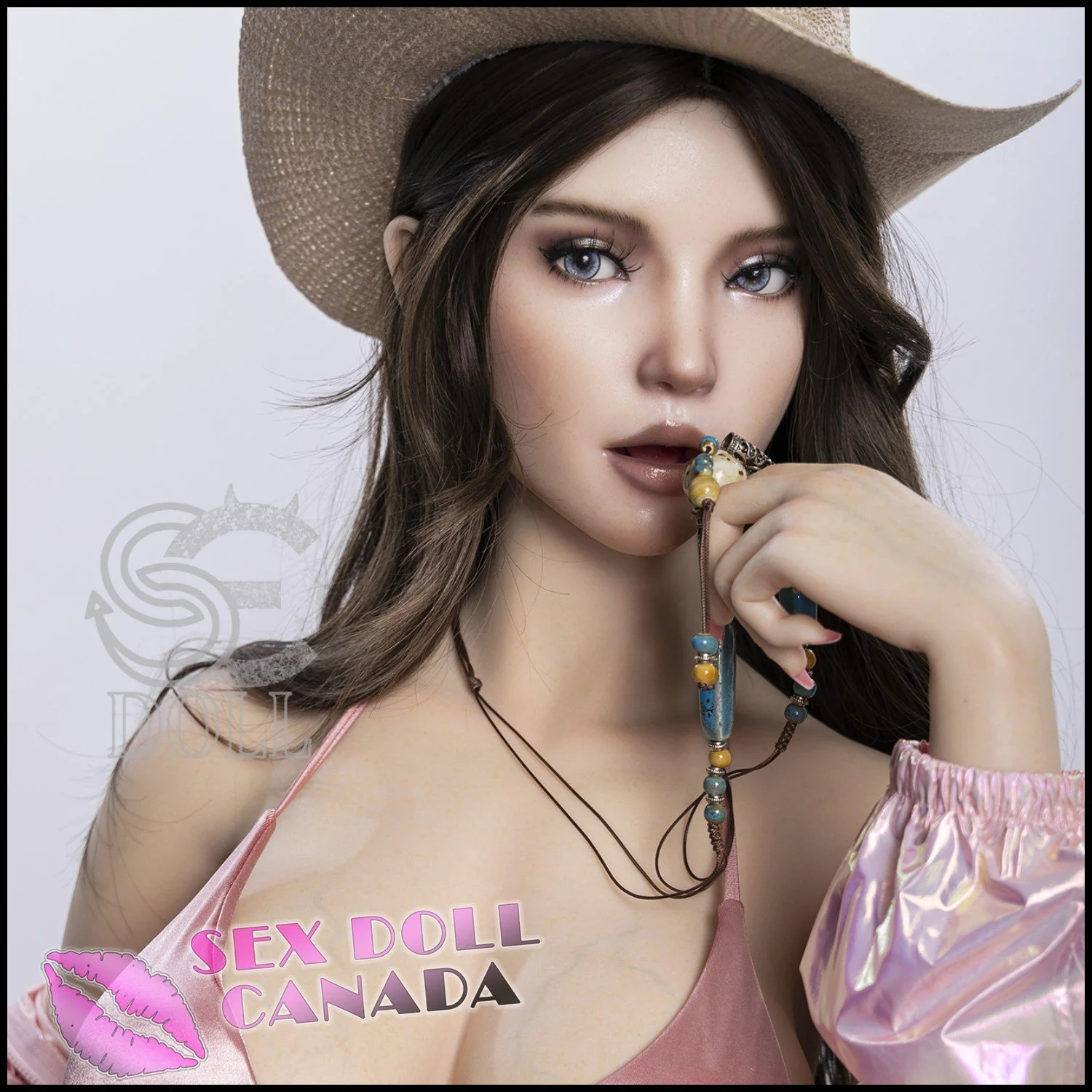 167 (5'6") E-Cup Jenny Cowgirl (Head #088SO) Full Silicone - SE Doll - Image 11