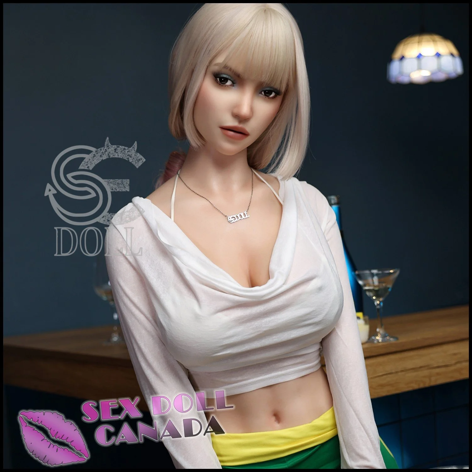 167 (5'6") E-Cup Jenny Cute (Head #088SO) Full Silicone - SE Doll - Image 3