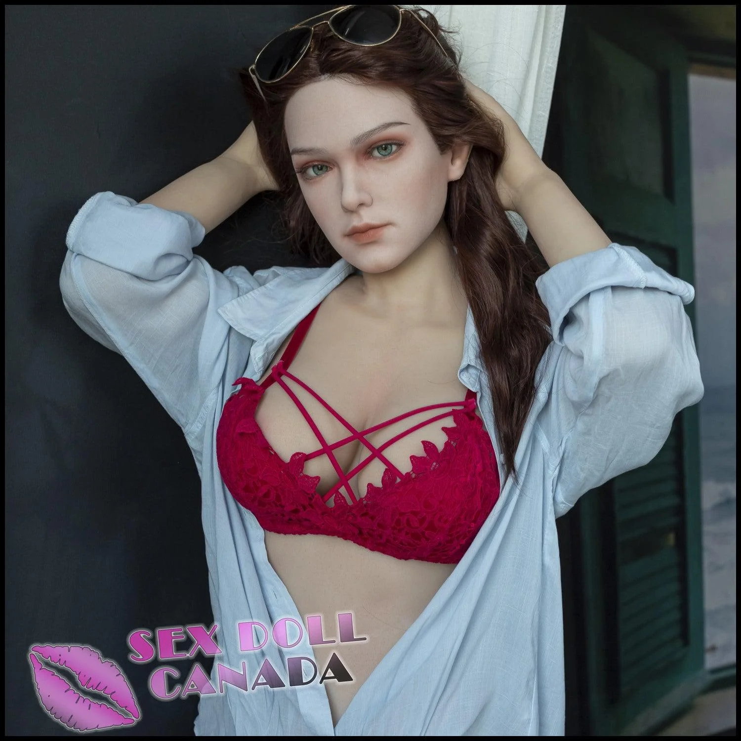 167 (5'6") E-Cup Vanesa Red (Silicone Head) - Starpery - Image 8