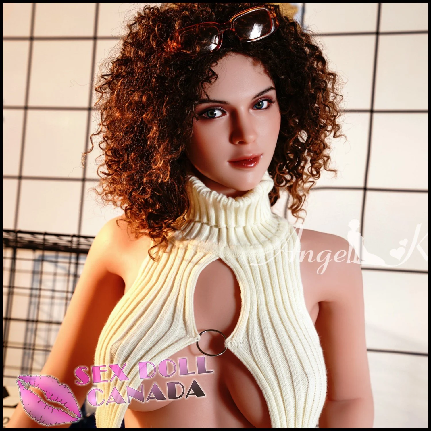 167 (5'6") G-Cup Courtney (Head #LS14) Full Silicone - Angel Kiss - Image 14