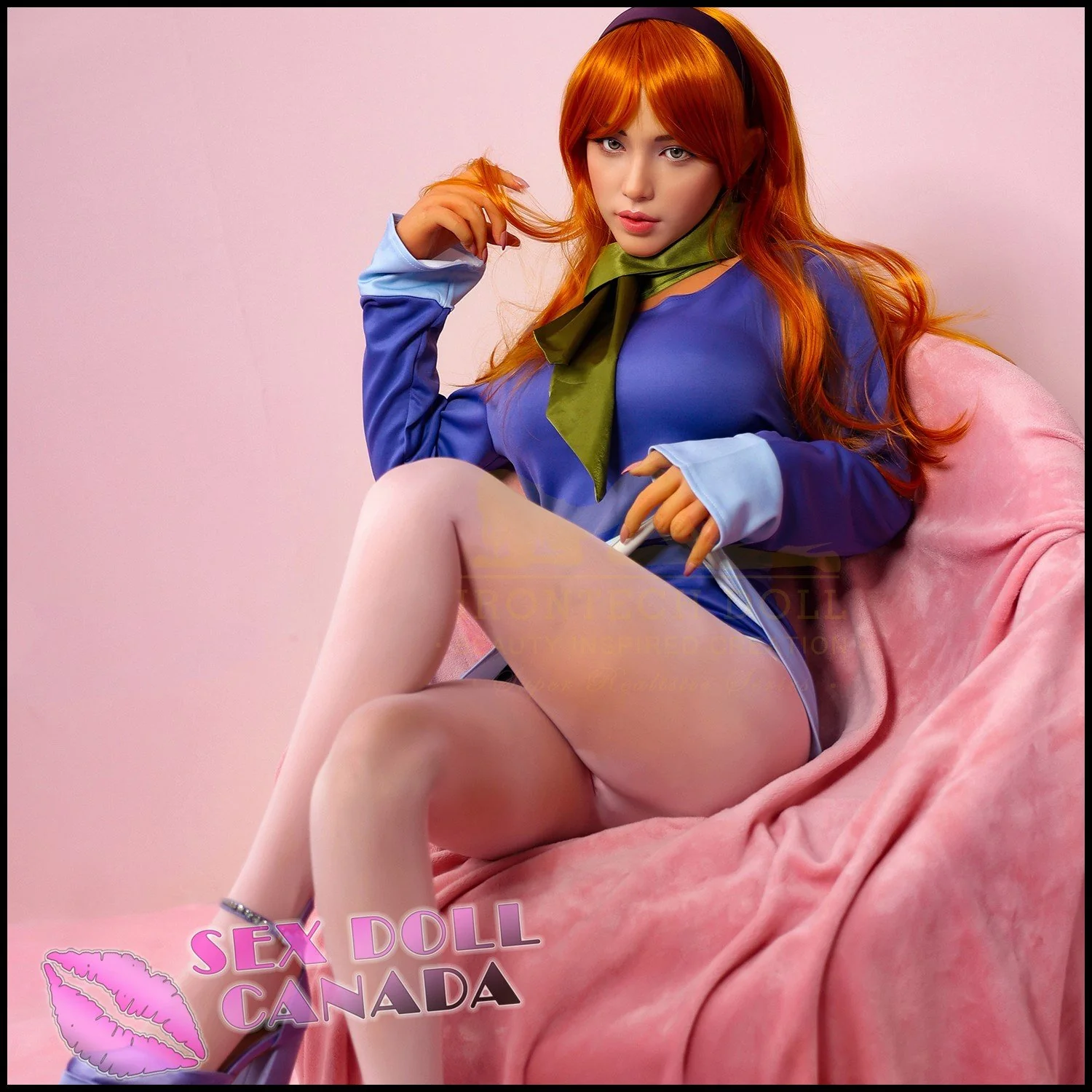 167 (5'6") G-Cup Daphne (Head #S42) Full Silicone - IRONTECH Dolls - Image 15