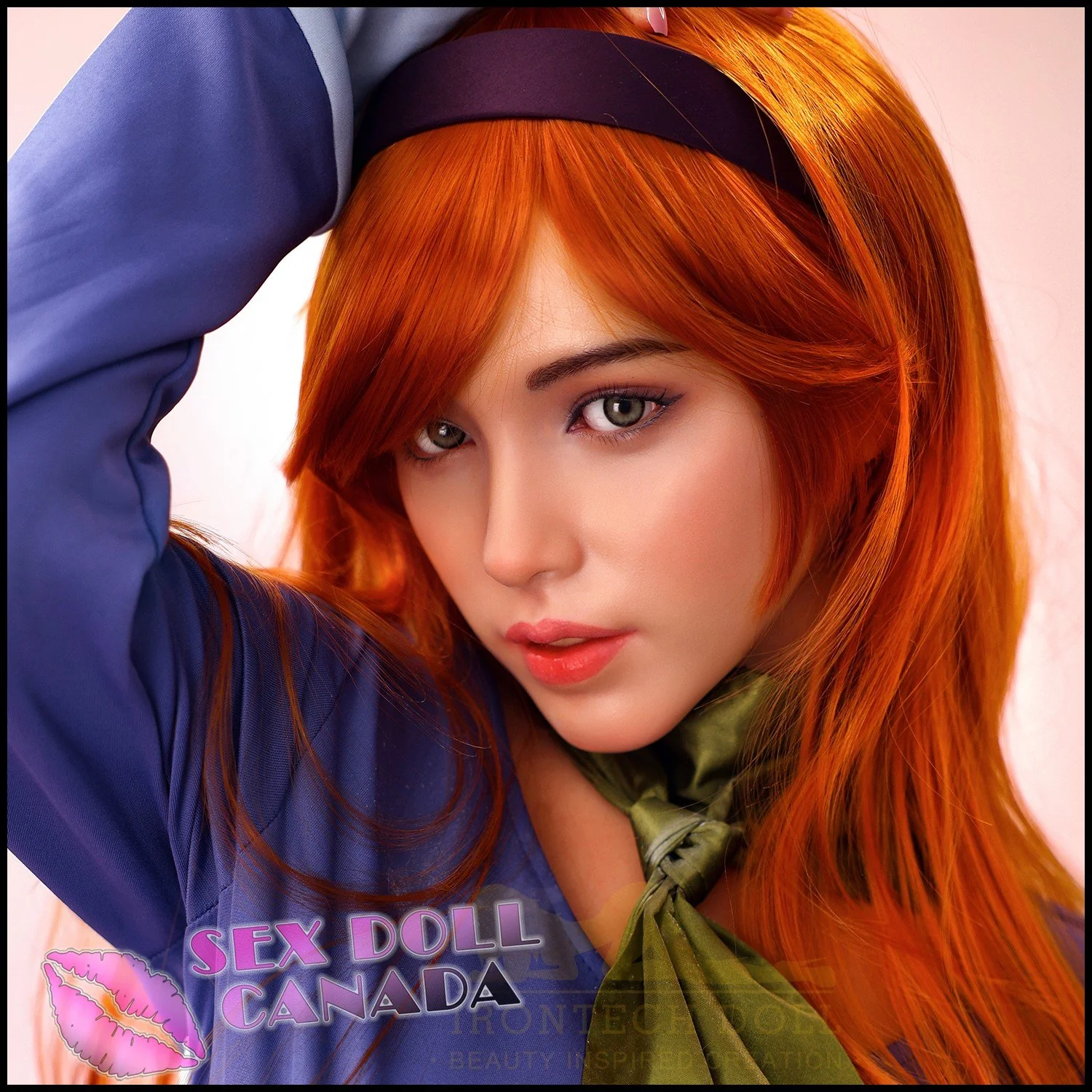 167 (5'6") G-Cup Daphne (Head #S42) Full Silicone - IRONTECH Dolls - Image 3