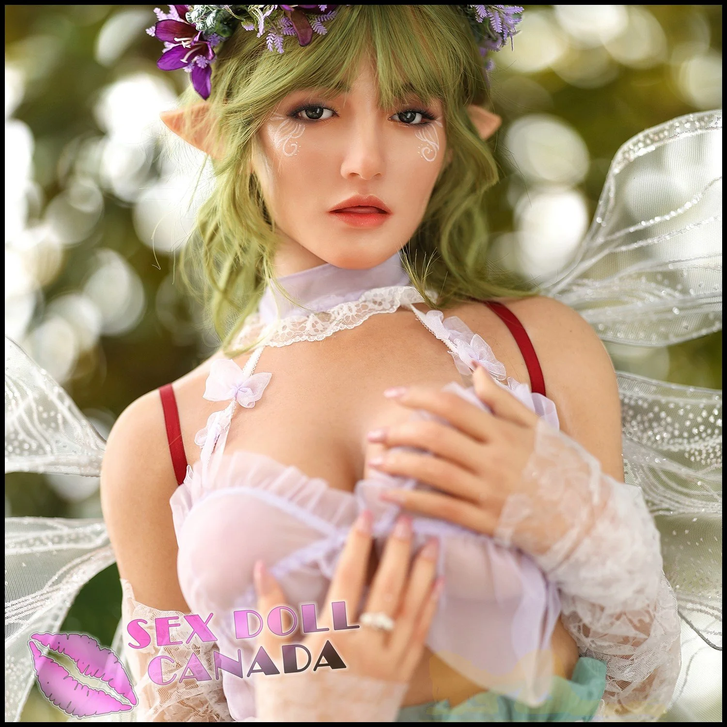 167 (5'6") G-Cup Echo Elf (Head #S48) Full Silicone - IRONTECH Dolls - Image 19