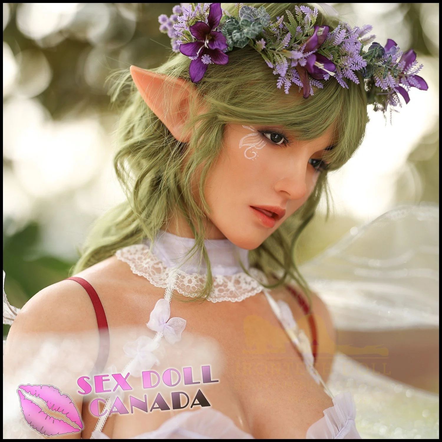 167 (5'6") G-Cup Echo Elf (Head #S48) Full Silicone - IRONTECH Dolls - Image 25