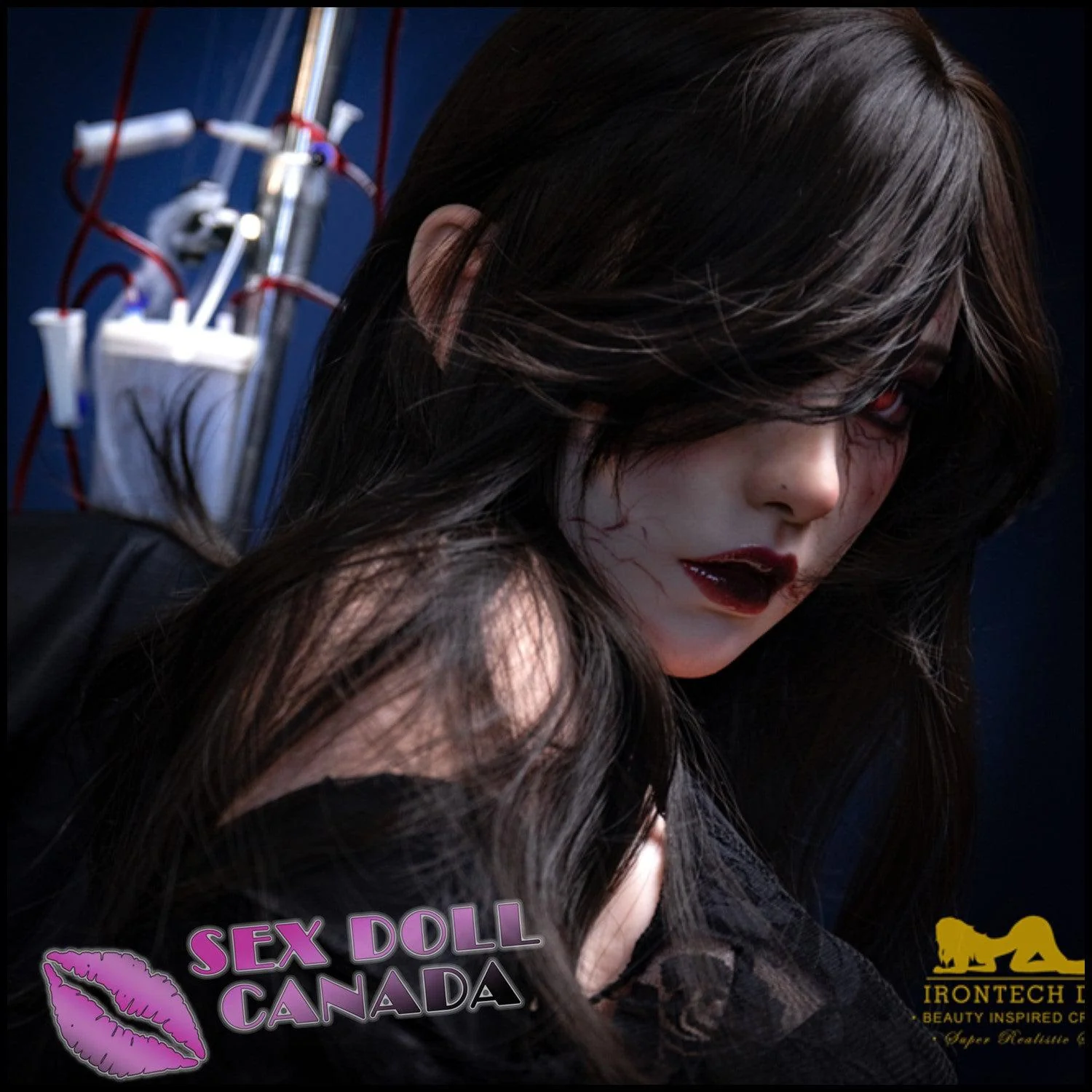 167 (5'6") G-Cup Eileen (Head #S40) Full Silicone - IRONTECH Dolls - Image 16