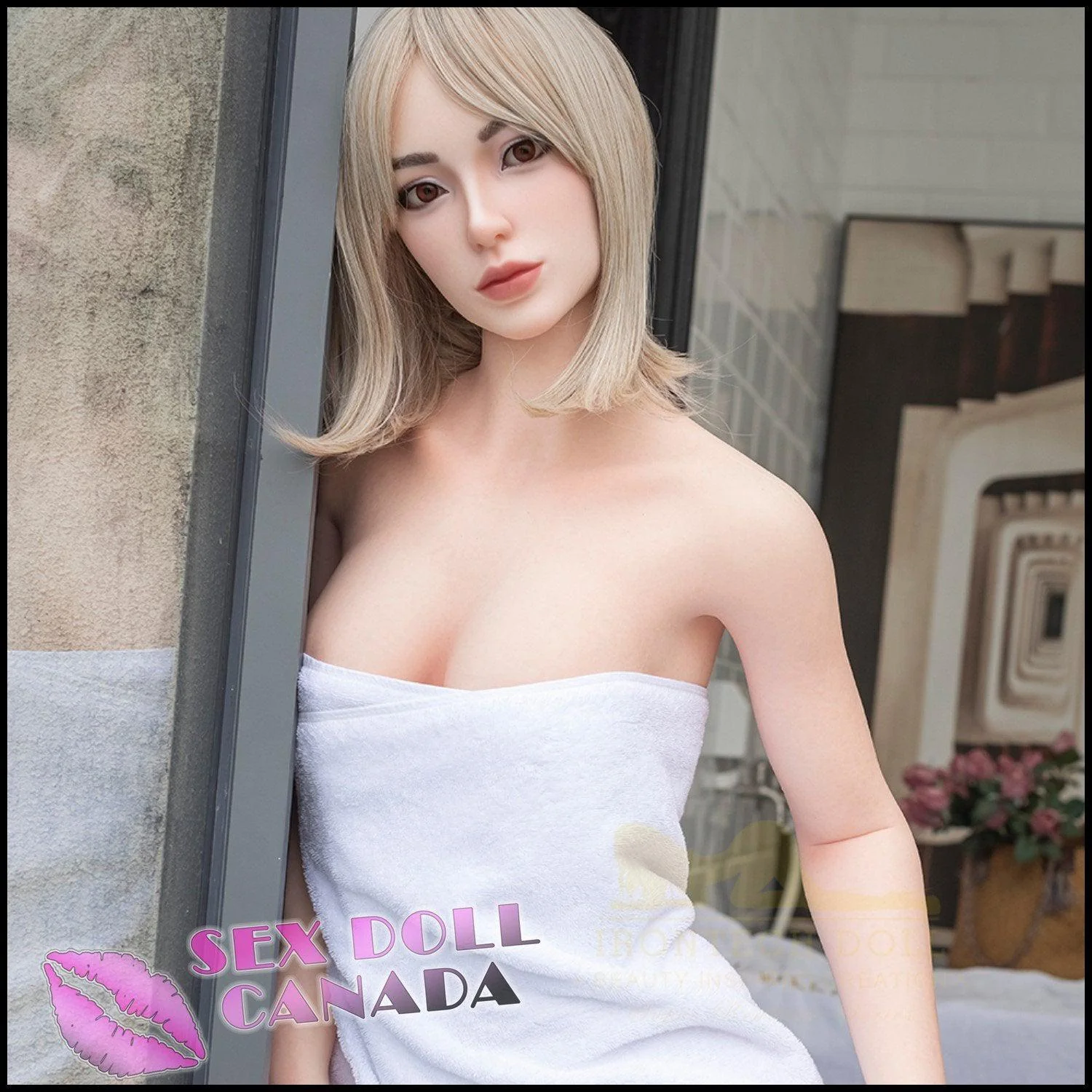 167 (5'6") G-Cup Gia (Head #S47) Full Silicone - IRONTECH Dolls - Image 4