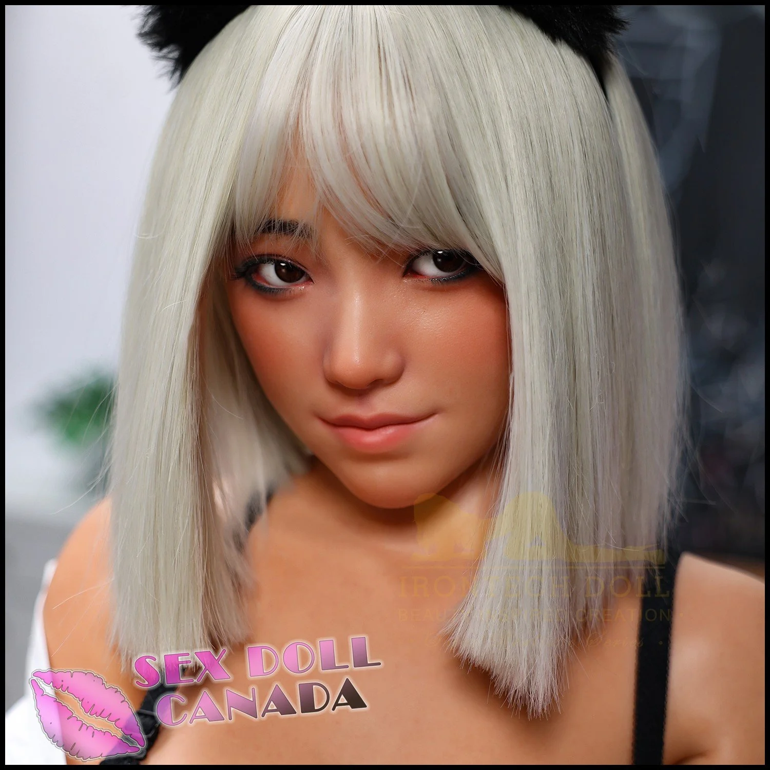 167 (5'6") G-Cup Sylvia (Head #S43) Full Silicone - IRONTECH Dolls - Image 11