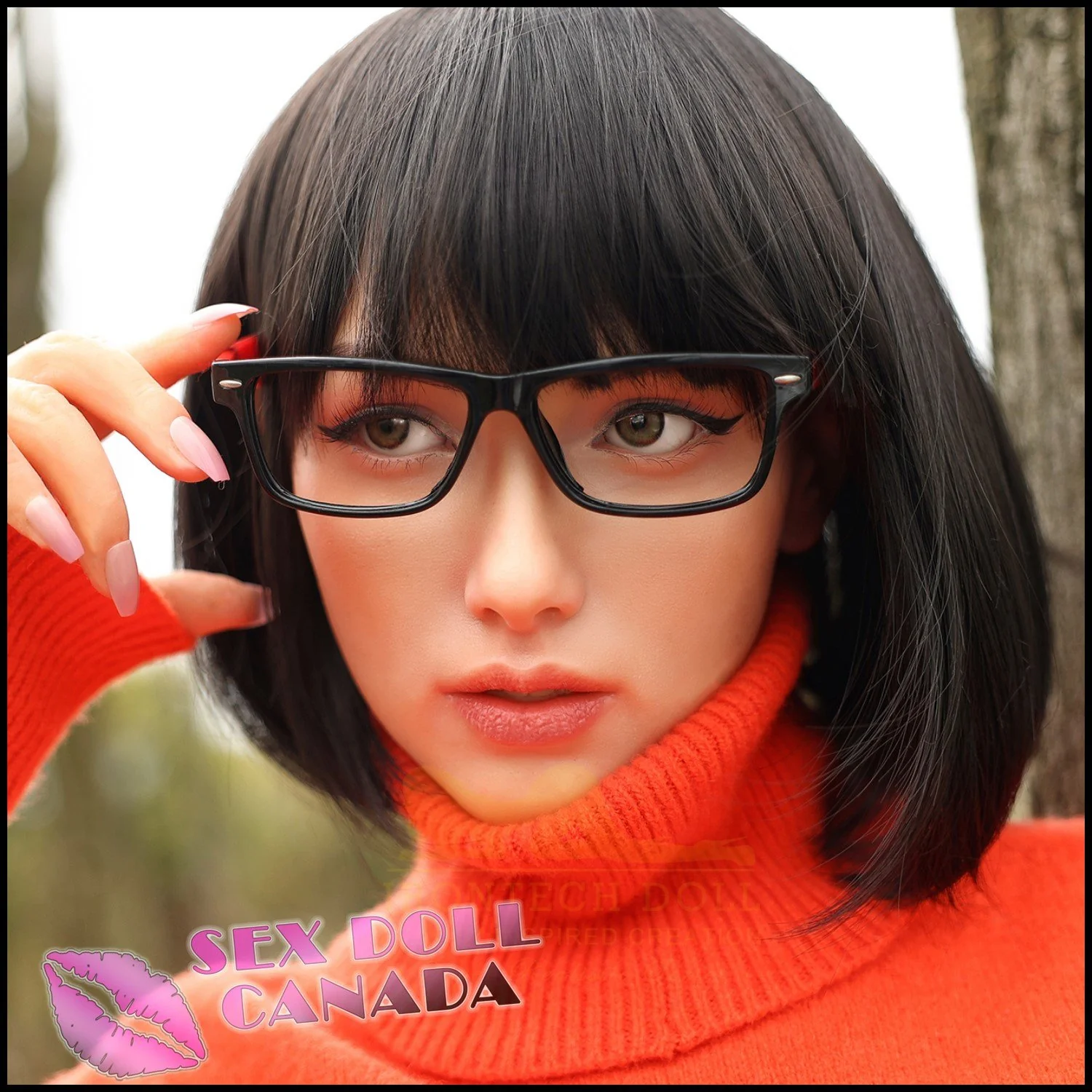 167 (5'6") G-Cup Velma (Head #S44) Full Silicone - IRONTECH Dolls - Image 3