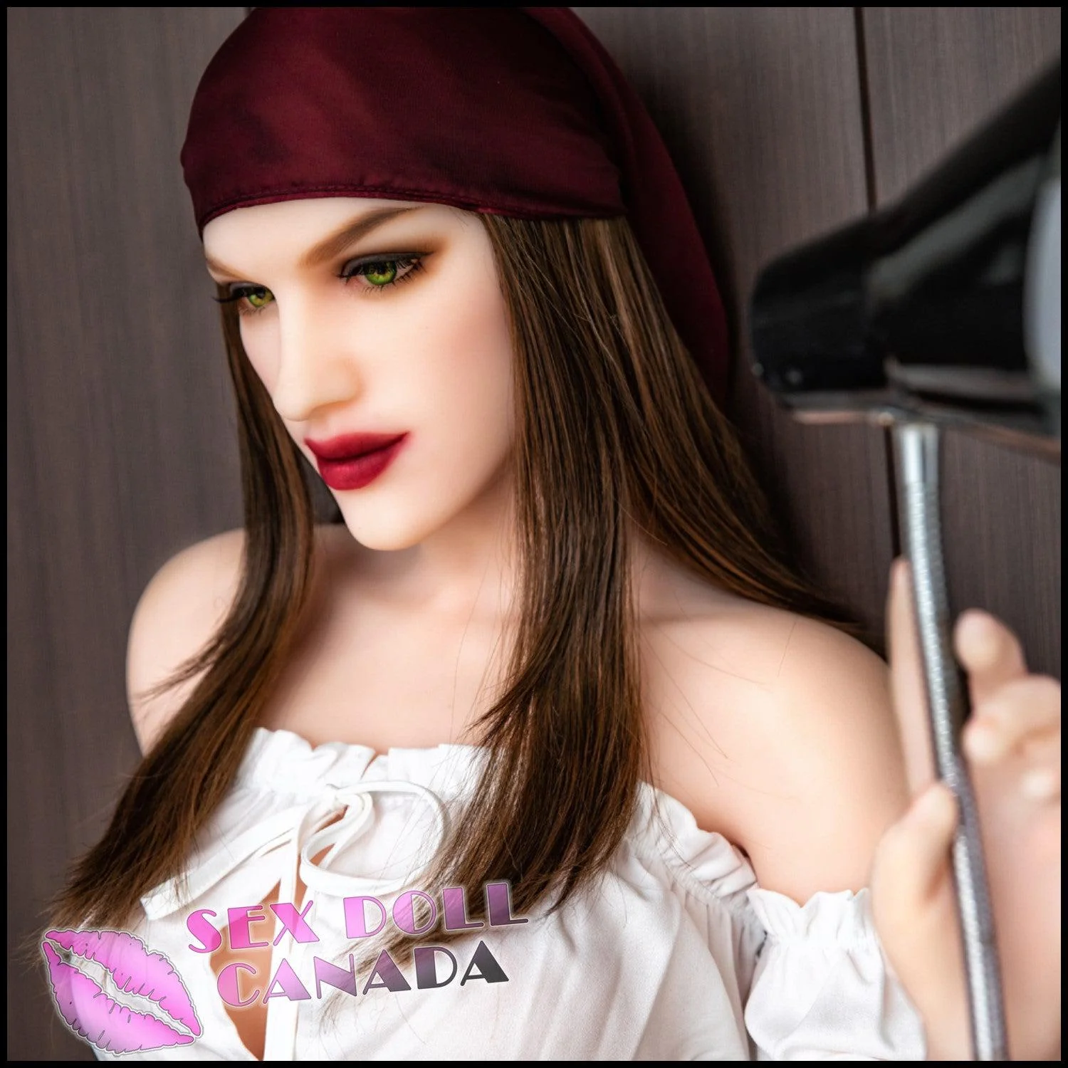 168 (5'6") B-Cup Nanette Brunette (Head #21) - HR Doll - Image 3