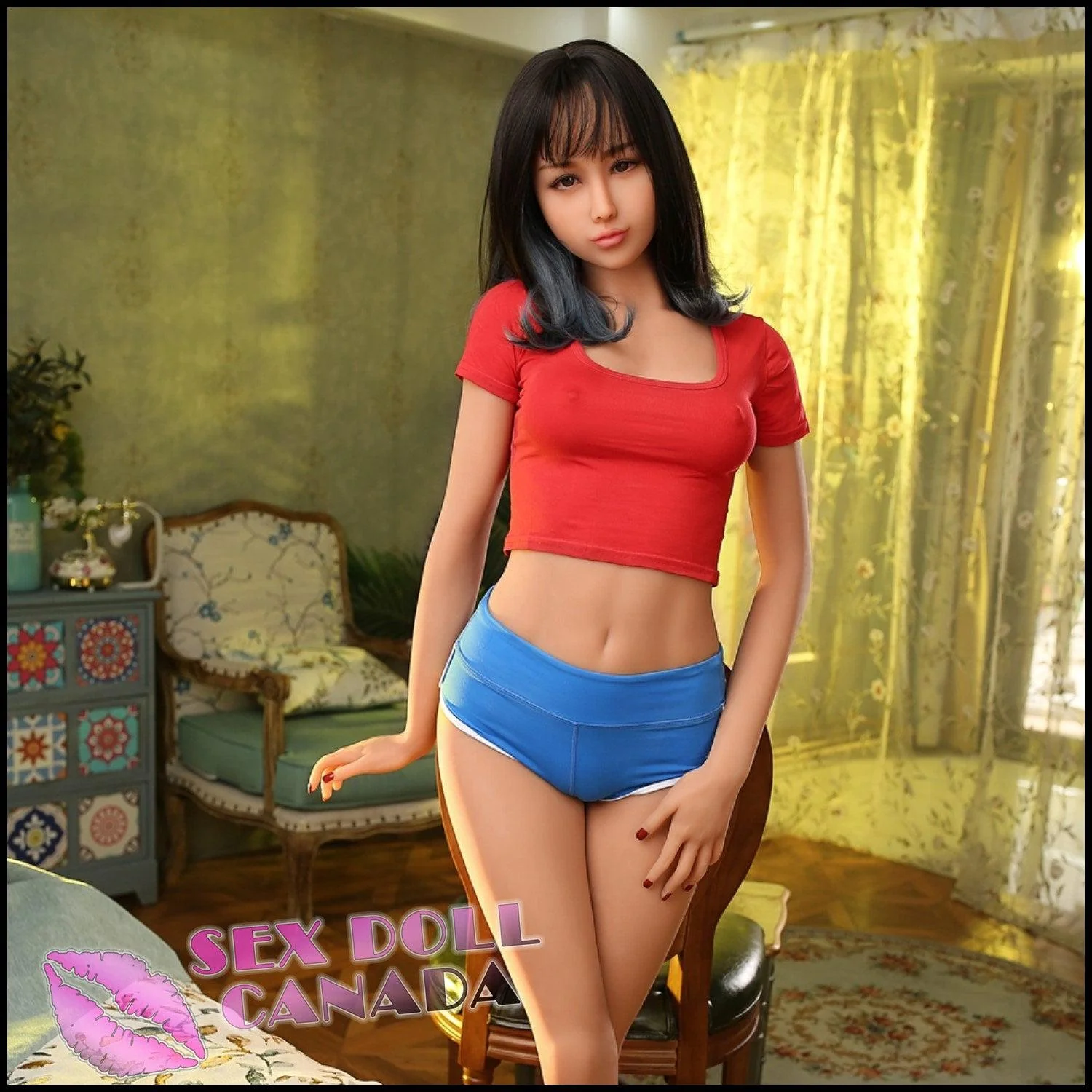 168 (5'6") C-Cup Saya Brunette - IRONTECH Dolls - Image 12