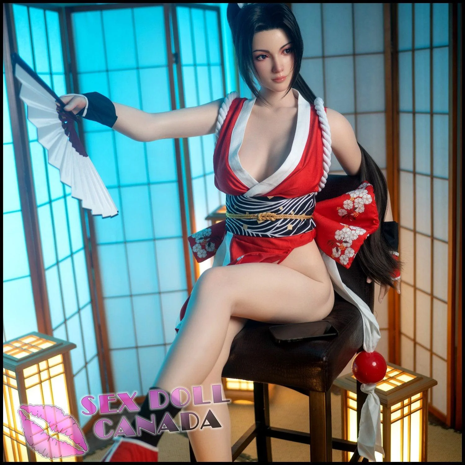 168 (5'6") D-Cup Fatal Lady - Full Silicone - Game Lady - Image 14