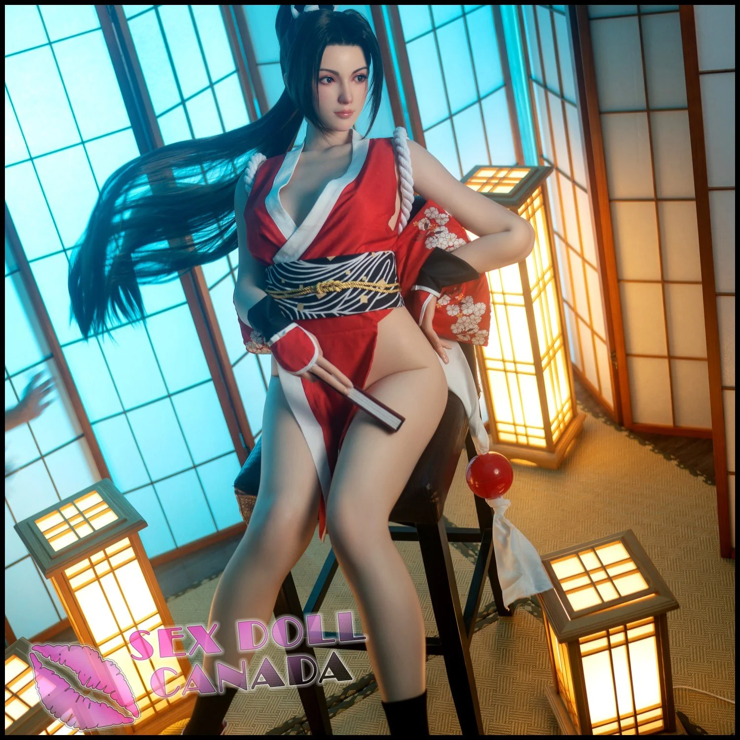 168 (5'6") D-Cup Fatal Lady - Full Silicone - Game Lady - Image 16