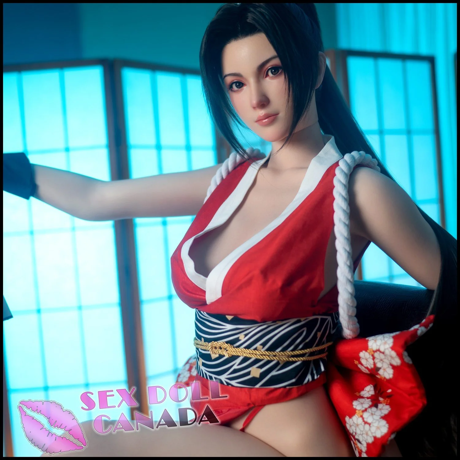 168 (5'6") D-Cup Fatal Lady - Full Silicone - Game Lady - Image 4