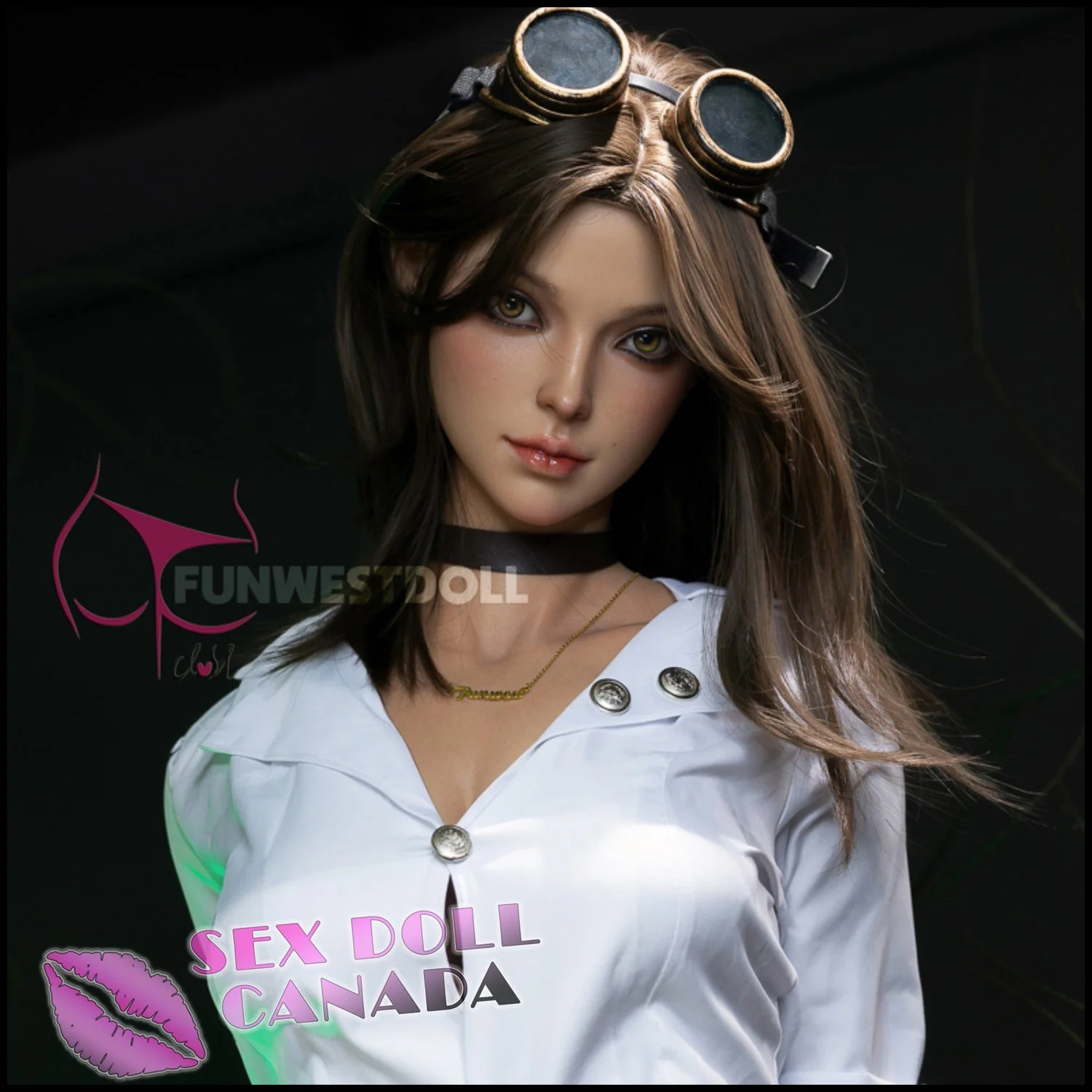 168 (5'6") D-Cup Lexie (Head #026S) Full Silicone - FunWestDoll - Image 10