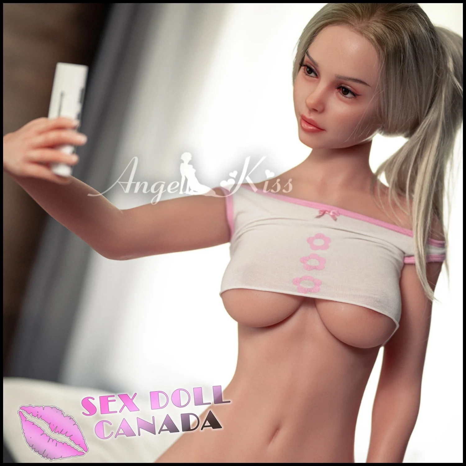 168 (5'6") D-Cup Lina (Head #LS43) Full Silicone - Angel Kiss - Image 9