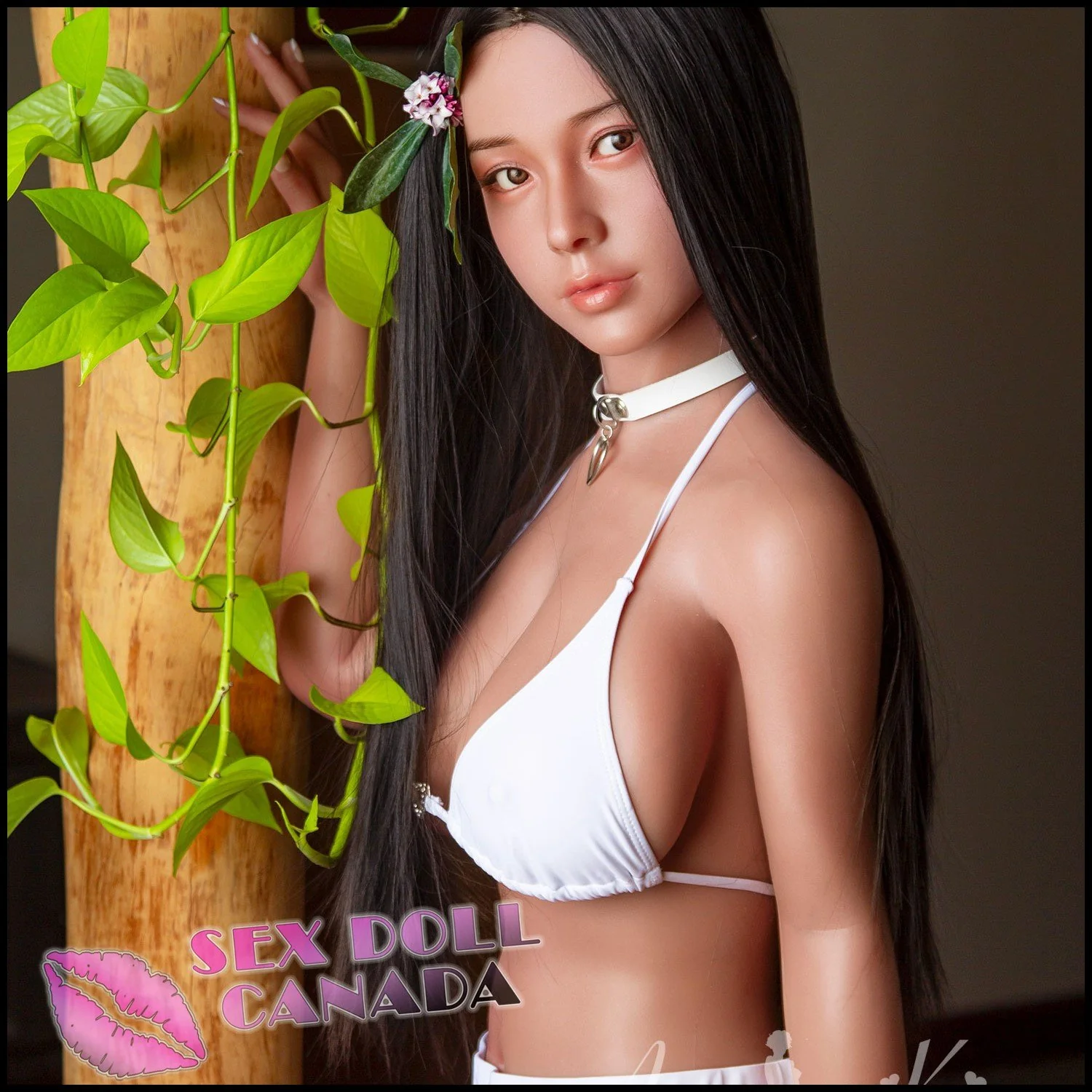 168 (5'6") D-Cup Mia (Head #LS4) Full Silicone - Angel Kiss - Image 5