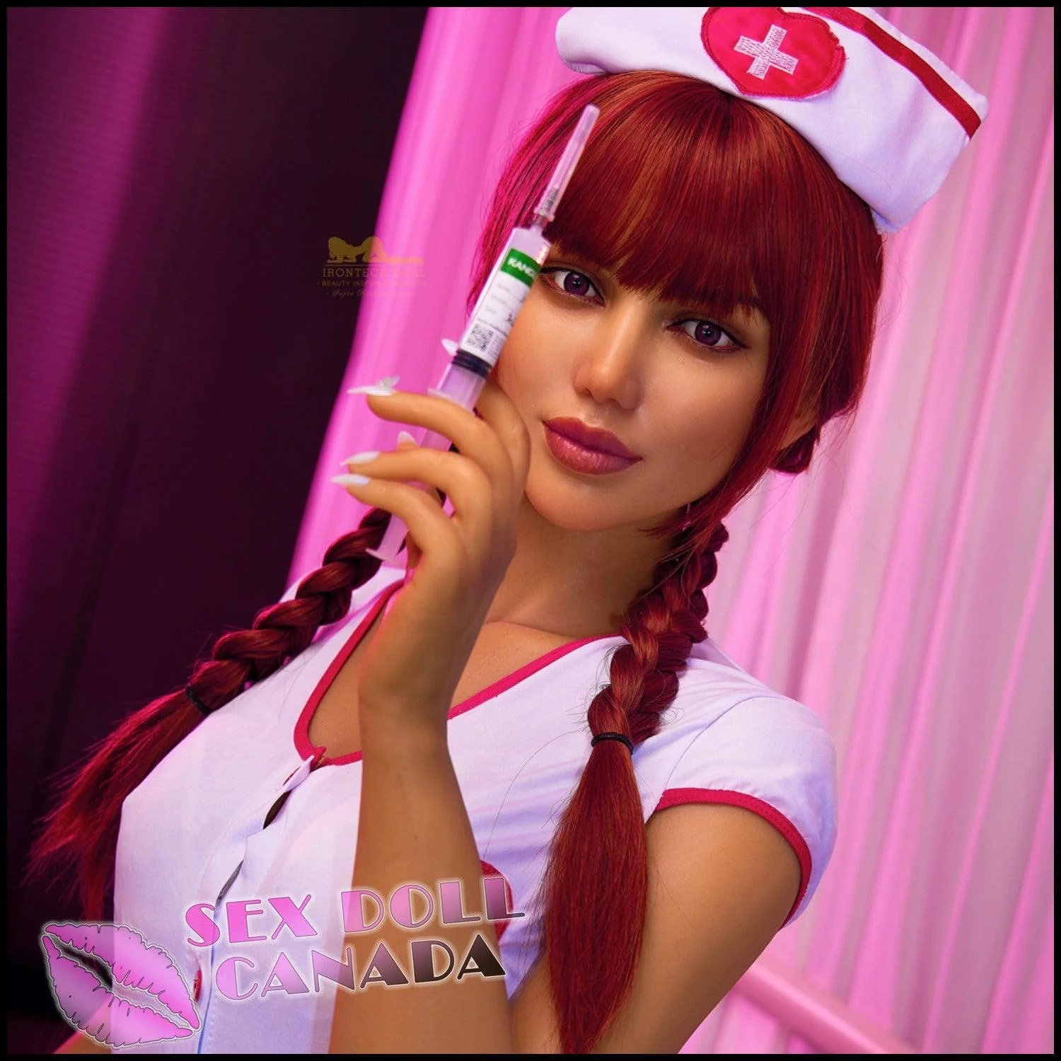 168 (5'6") E-Cup Celine (Head #S13) Full Silicone - IRONTECH Dolls - Image 3