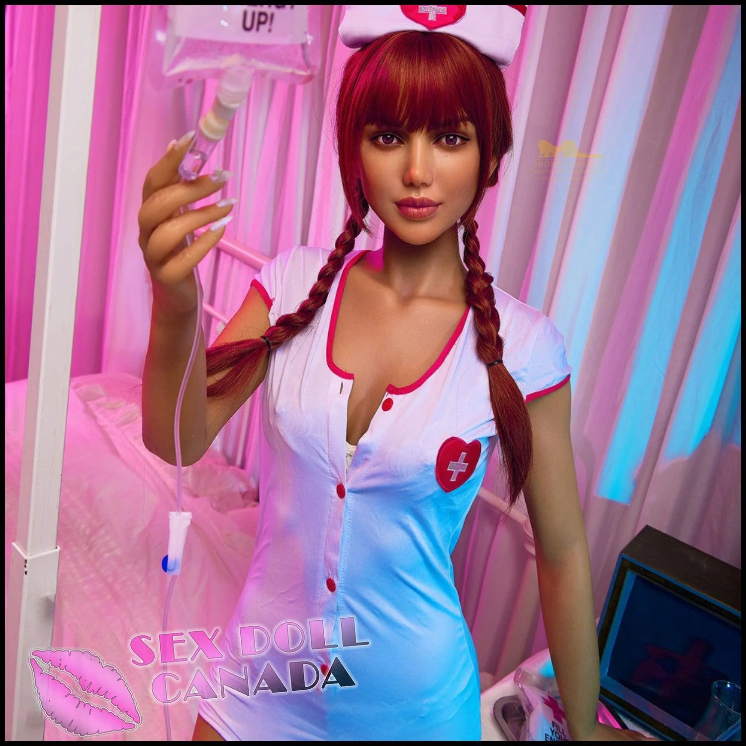 168 (5'6") E-Cup Celine (Head #S13) Full Silicone - IRONTECH Dolls - Image 4