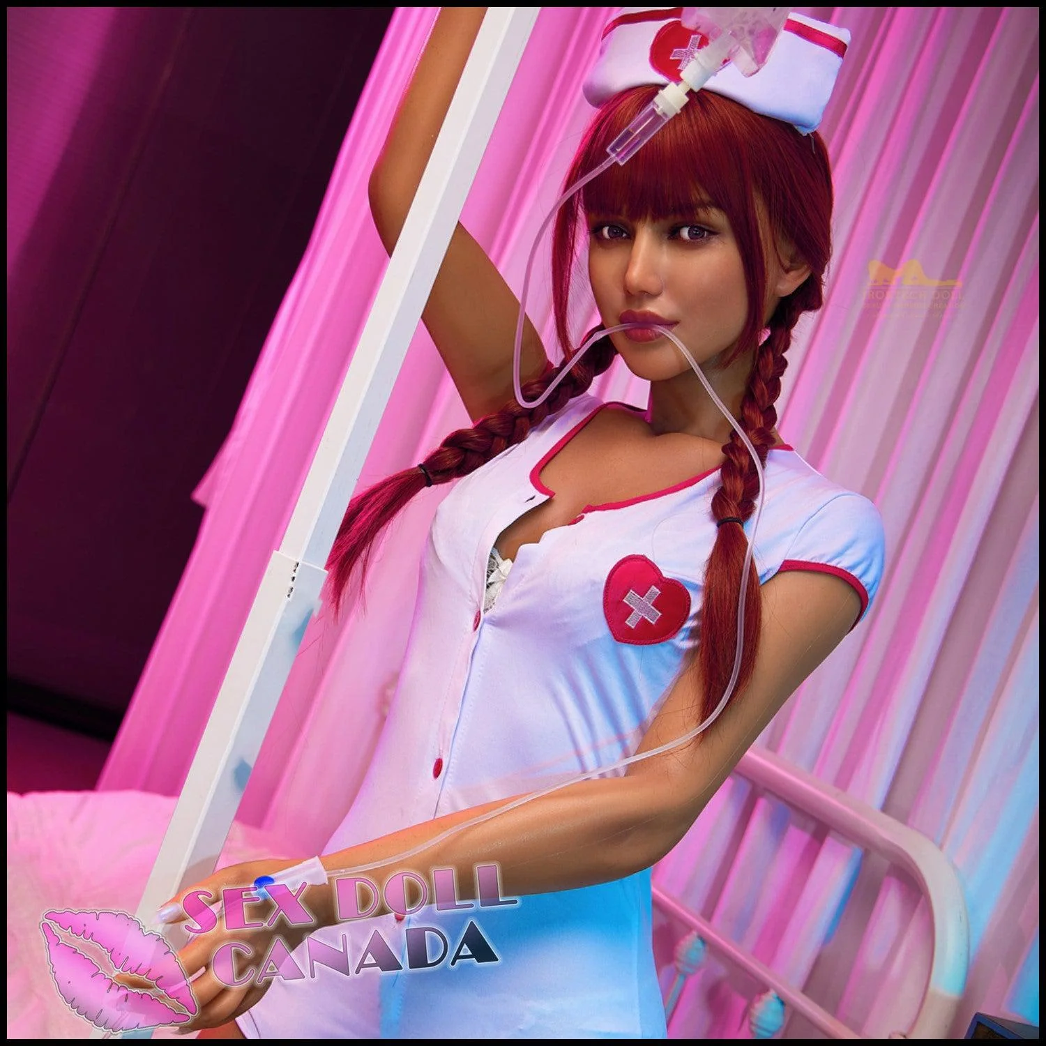 168 (5'6") E-Cup Celine (Head #S13) Full Silicone - IRONTECH Dolls - Image 5