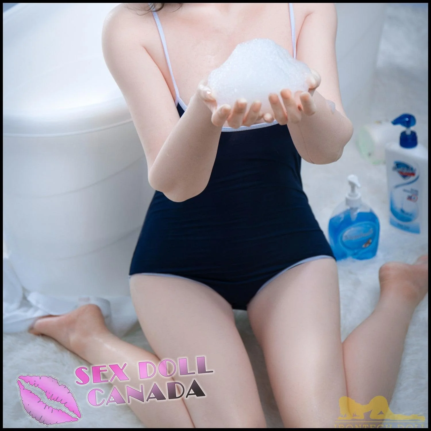 168 (5'6") E-Cup Yu (Head #S16) Full Silicone - IRONTECH Dolls - Image 11