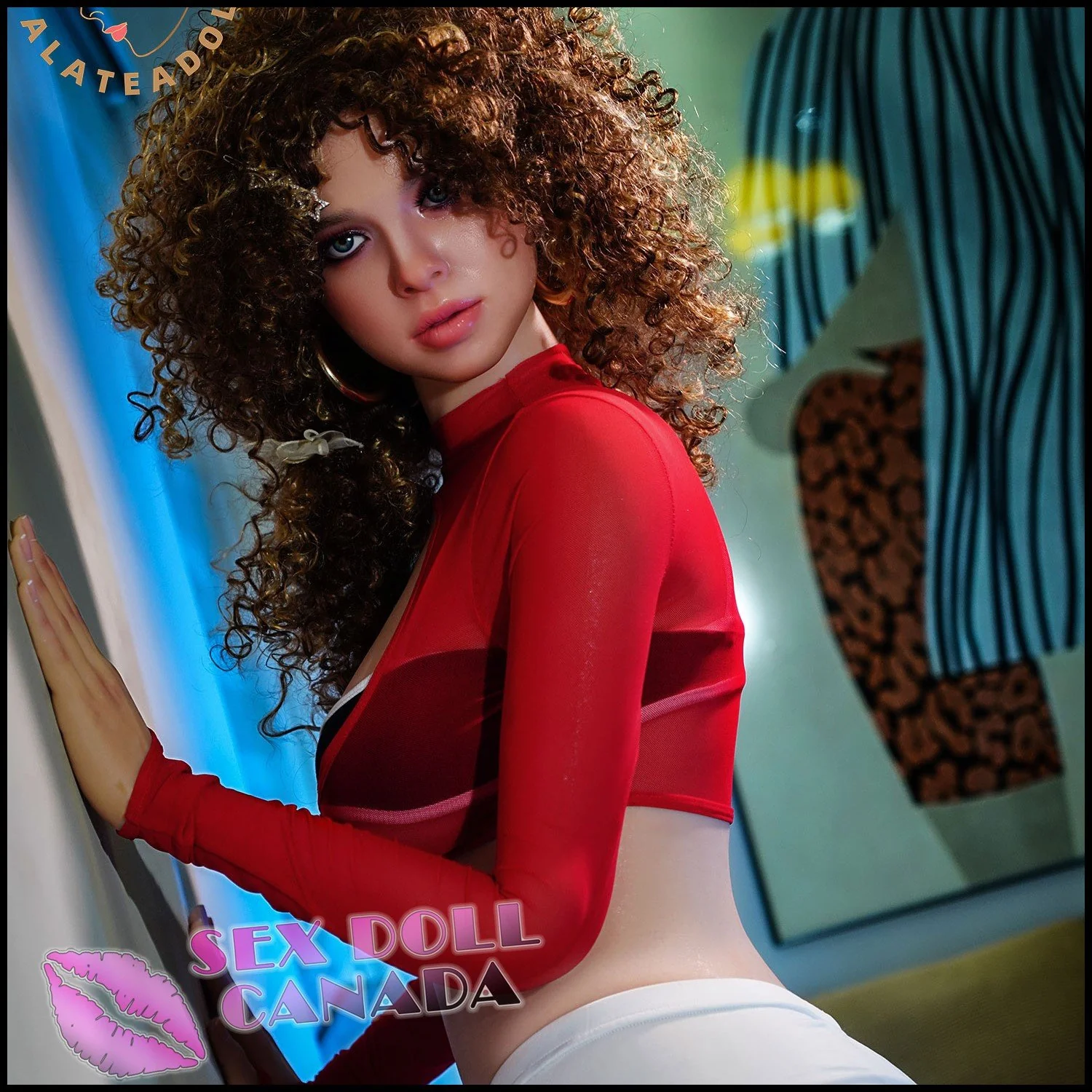168 (5'6") G-Cup Camila (Head #JS047) Full Silicone - Galatea Doll - Image 9